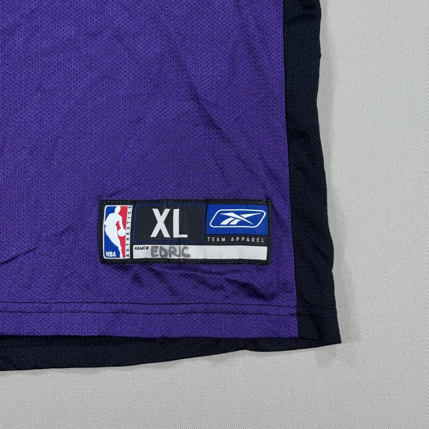 VTG Reebok Toronto Raptors Reebok NBA Jersey mens XL Tank Purple #4 Chris Bosh