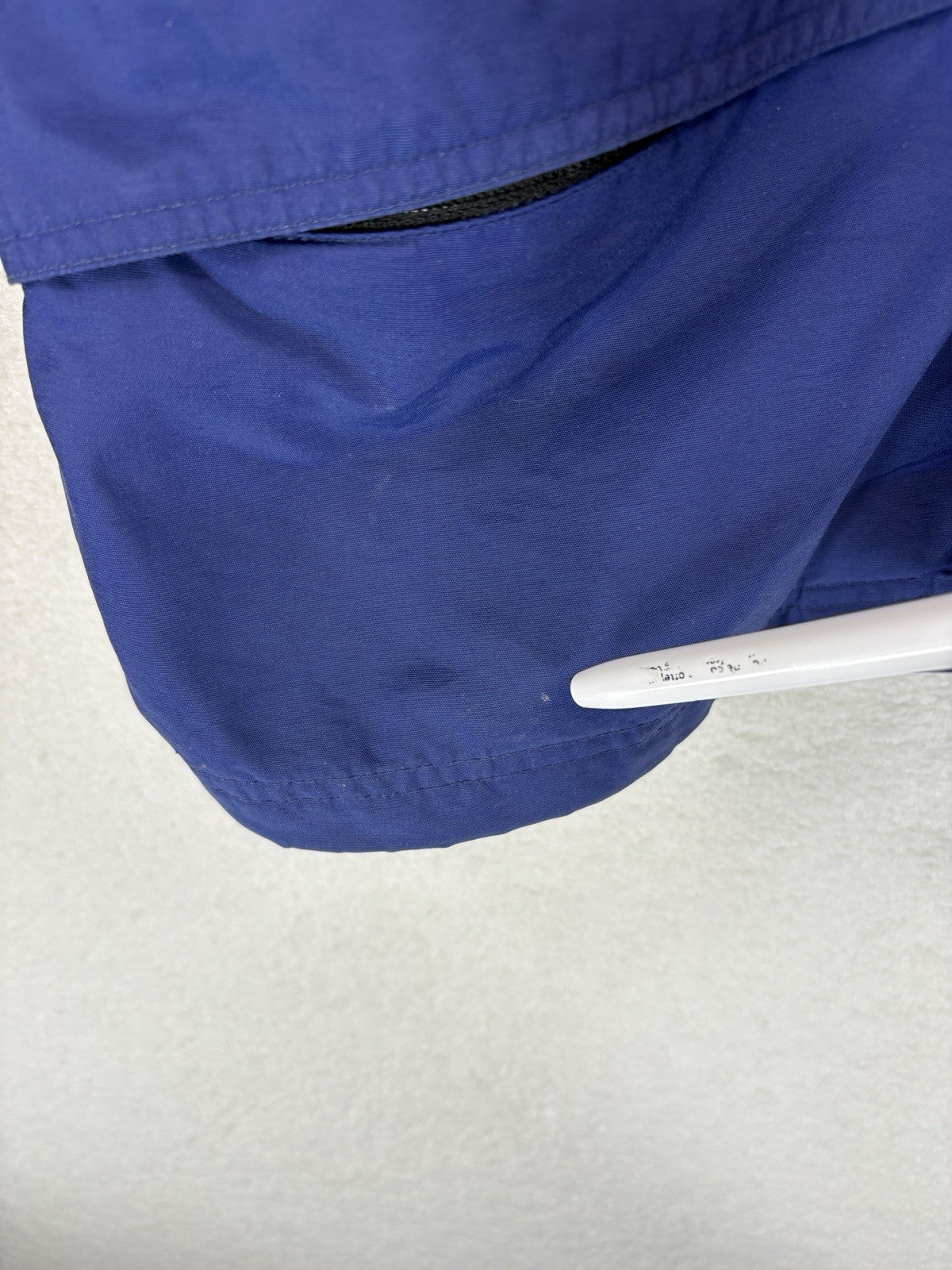 The North Face Nylon Hyvent Parka Jacket Mens Medium Full Zip Hooded Waterproof