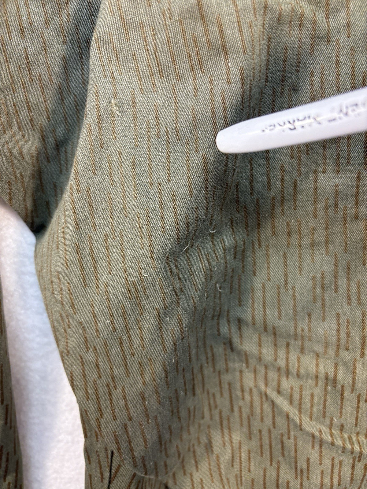 DDR Strichtarn Camo East German Raindrop Army Field Pants  Size L Short Seam