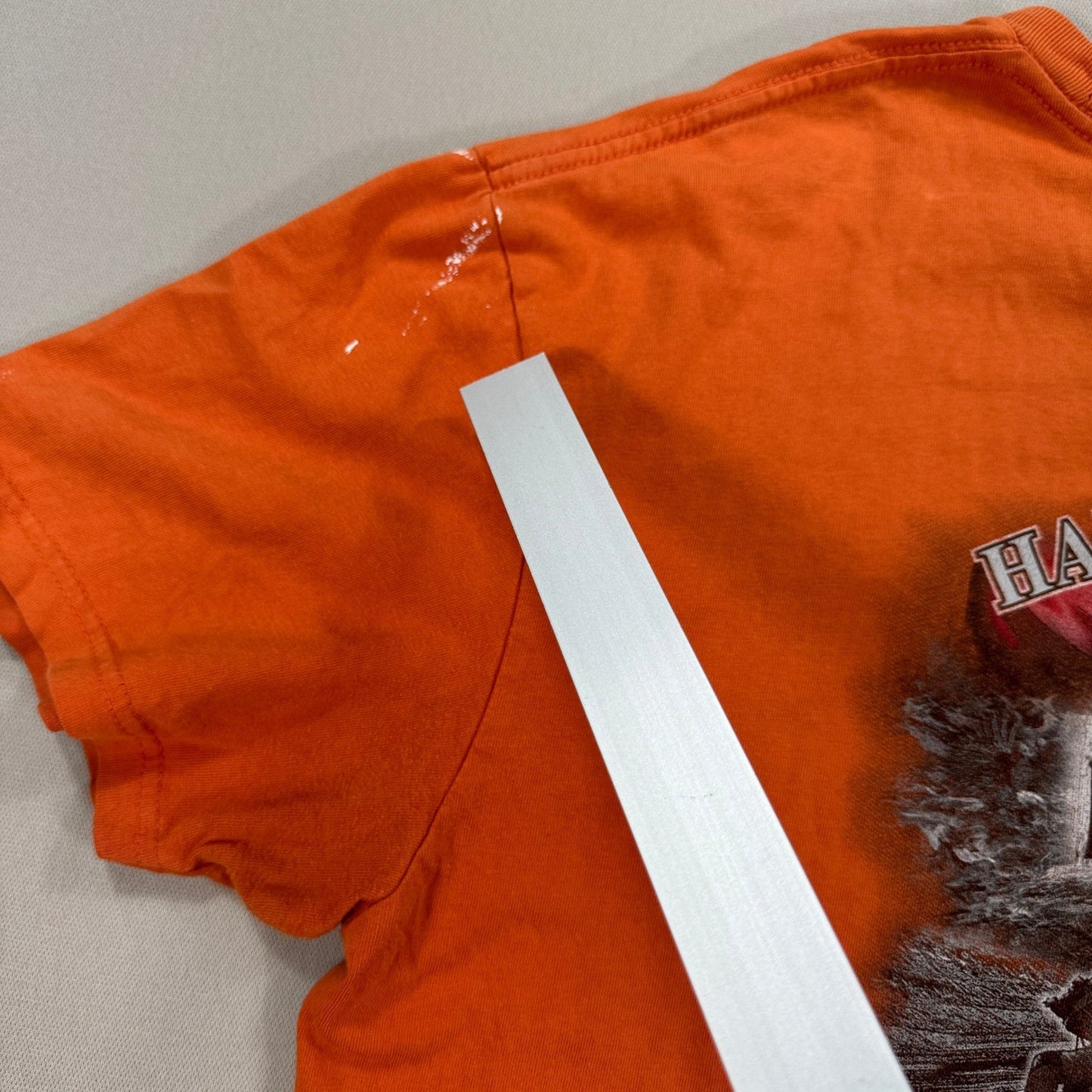 Harley Davidson T-Shirt 2012 Port Dover Friday The 13 mens XL Orange