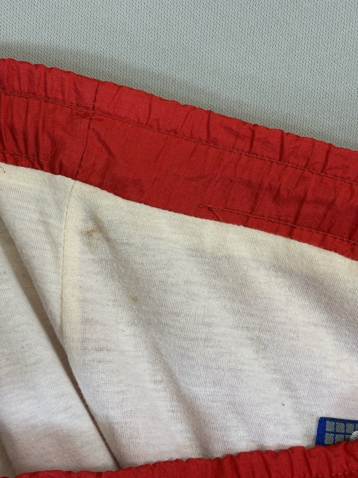 VTG 90s Starter San Francisco 49ers Red Track Pants mens XL Baggy Ankle Zip