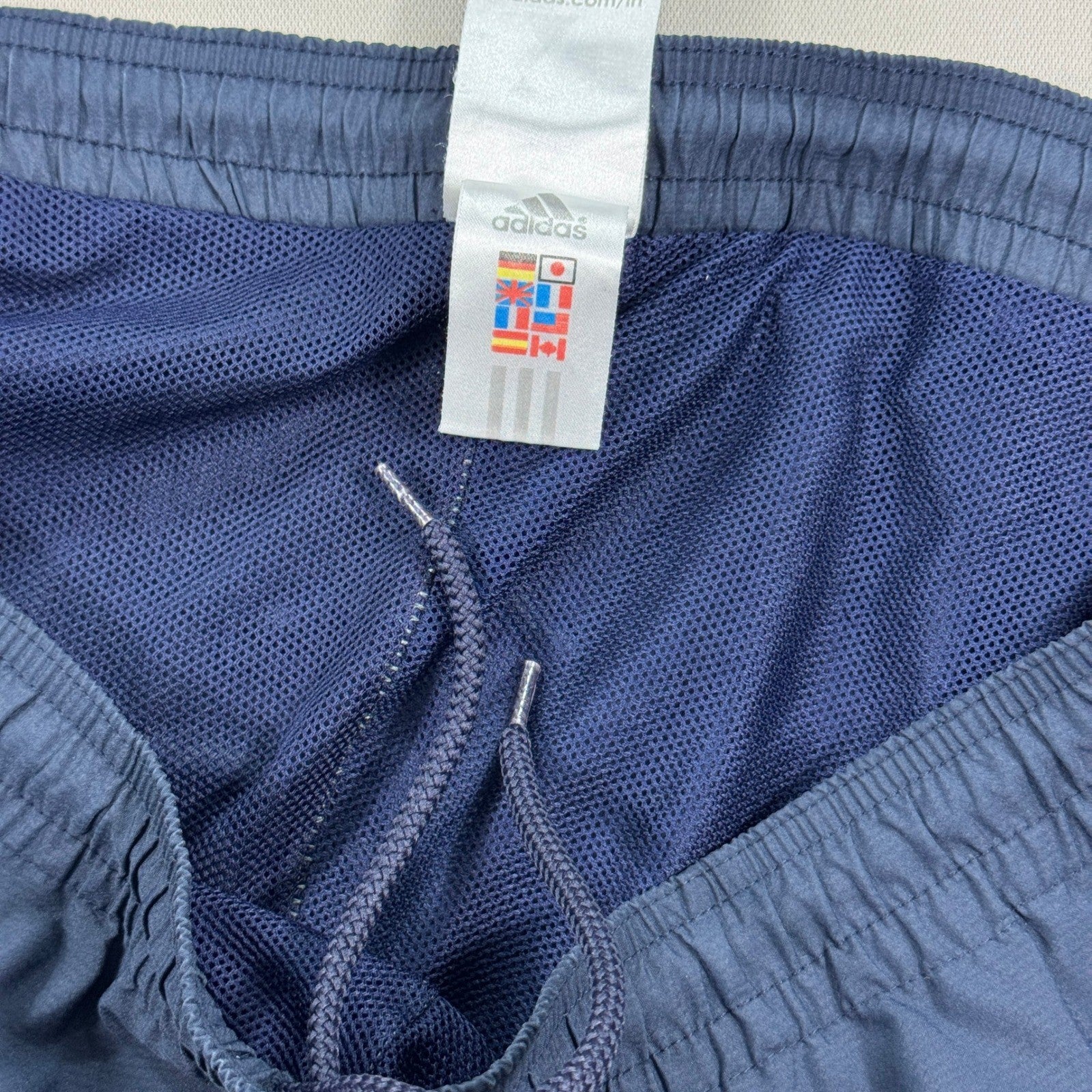 Vintage Adidas Manchester United Track Pants Mens Asian Size XL Blue Red Trefoil