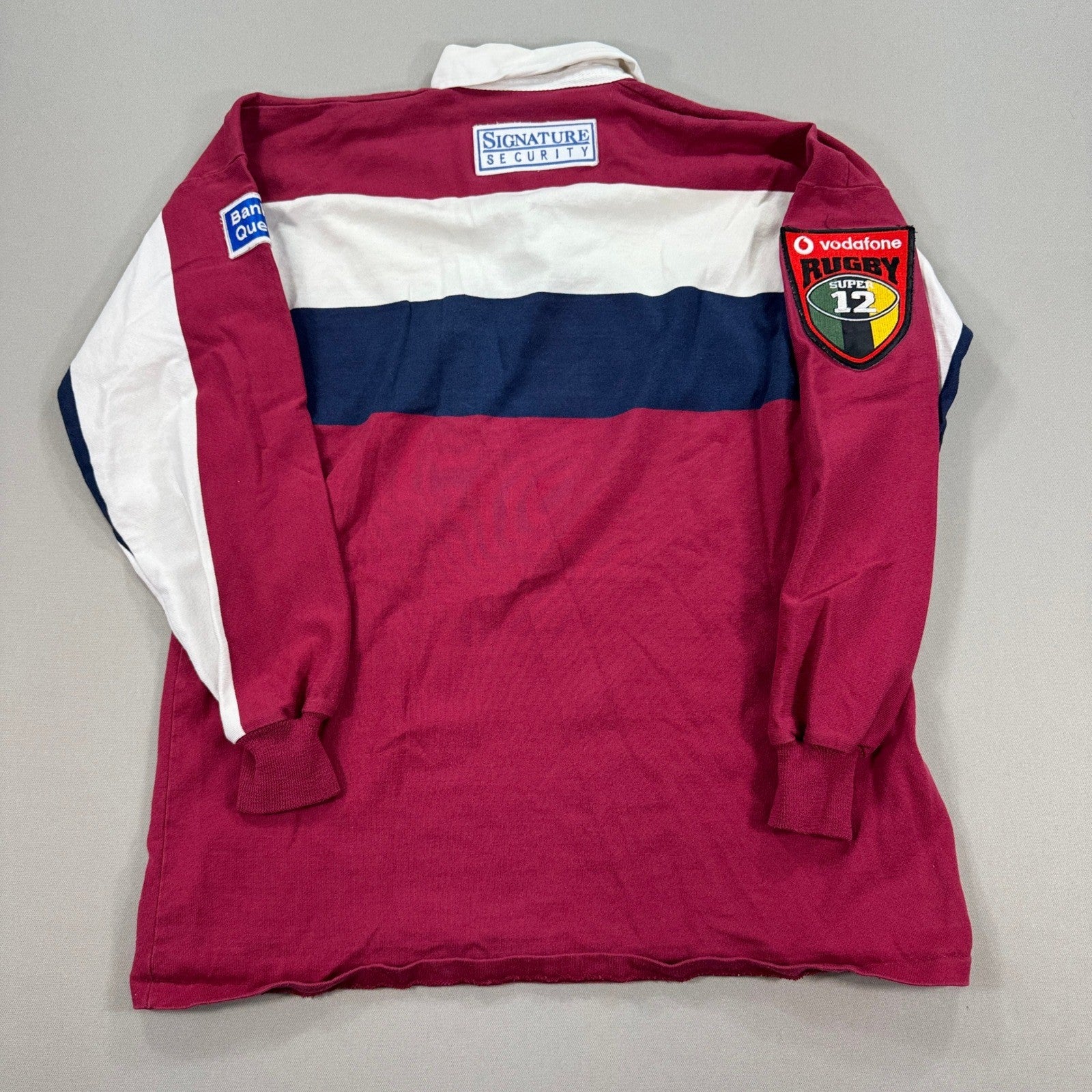 Vintage Queensland Reds Rugby Jersey 2001 Canterbury mens XL Made In Australia