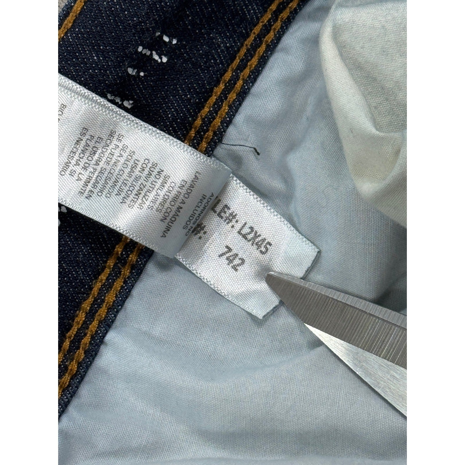 DUER L2X Slim Fit Jeans mens 32x32 Dark Wash Denim Casual Comfort Stretch