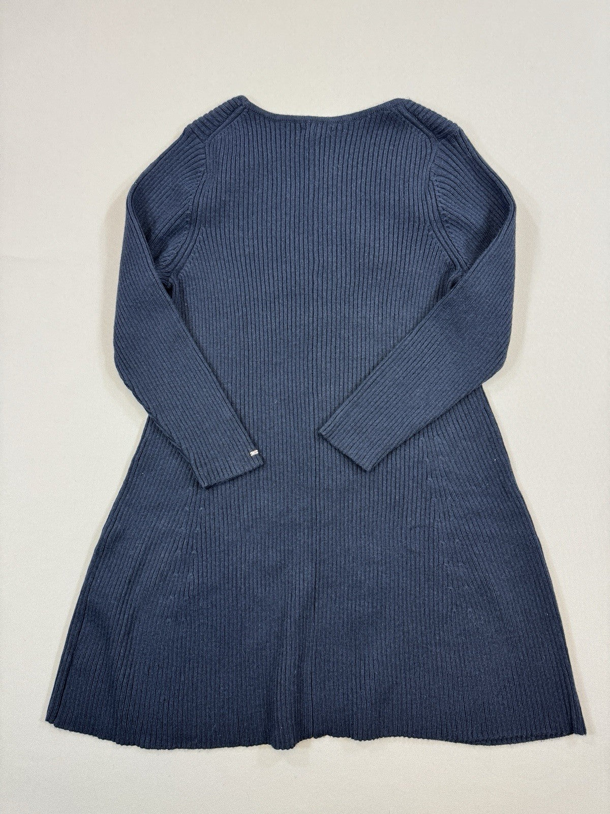 Brand New Tommy Hilfiger Cable Knit Mini Jumper Dress Womens 2XL Navy Blue