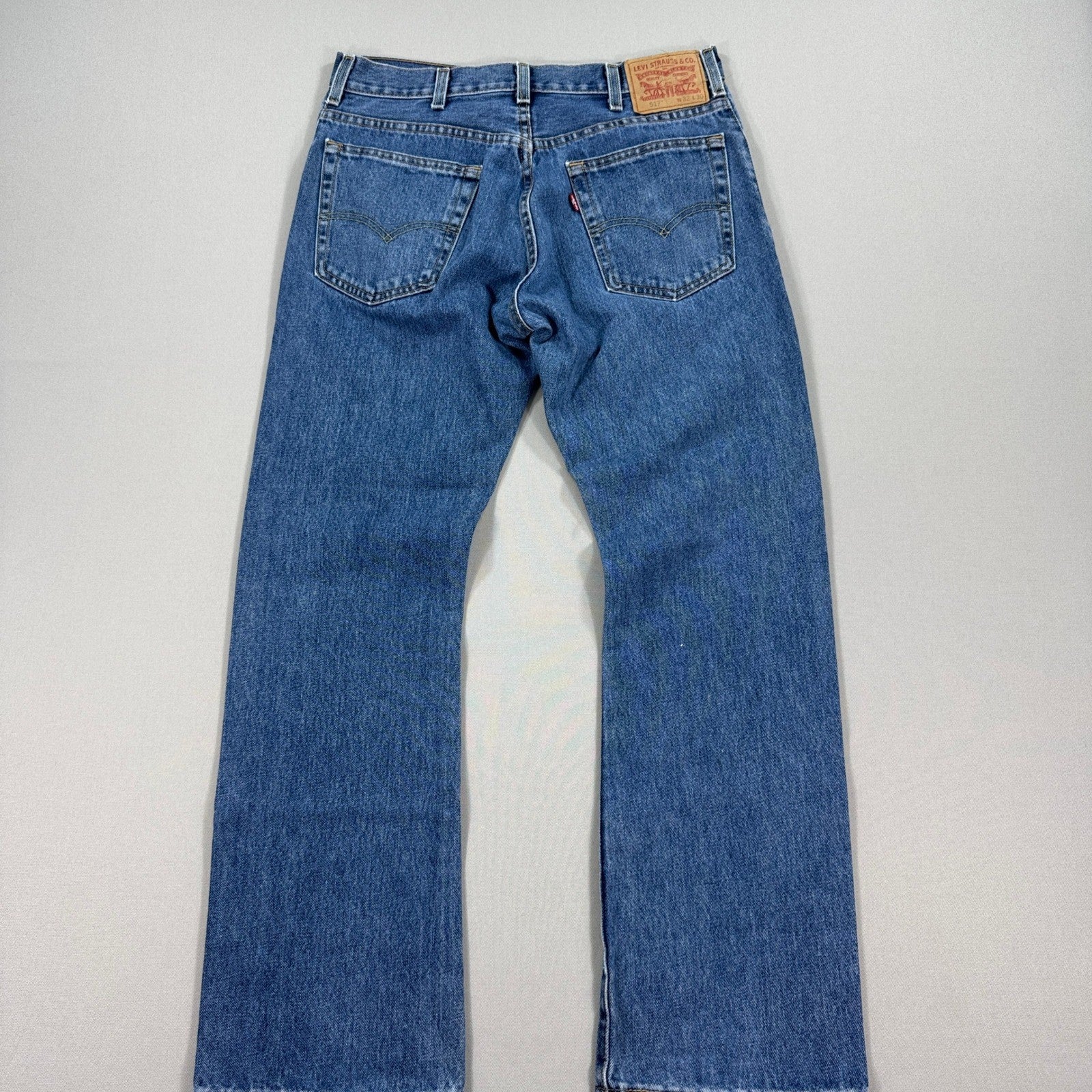 Levi's 517 Bootcut Jeans mens 32x30 Blue Denim Medium Wash