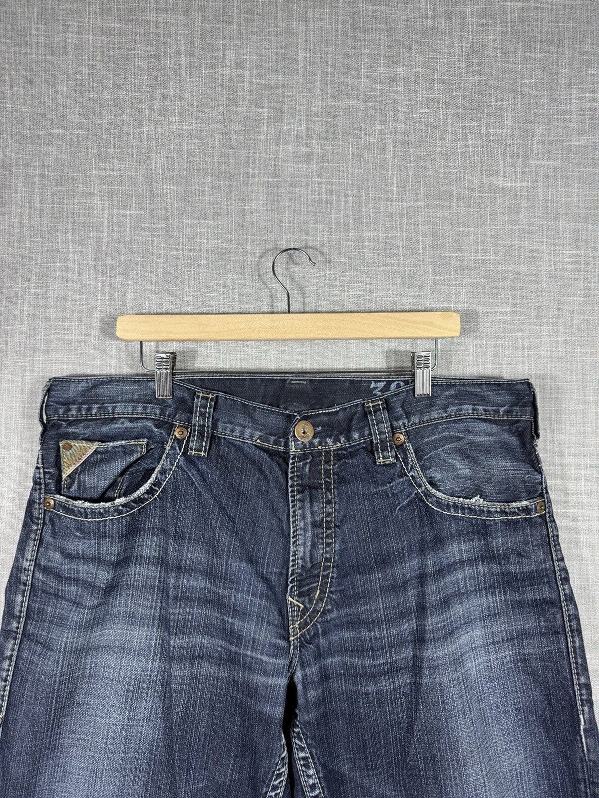 Silver Jeans 925 Series Gordie Blue Y2K Mens 38x34