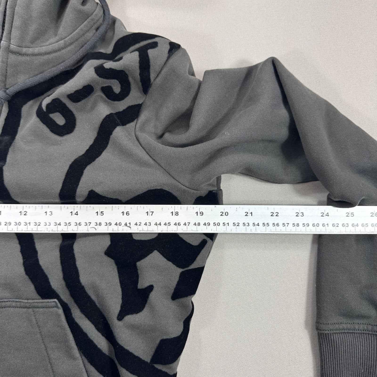 G-Star Raw Hoodie Men's Small Olive Green Full Zip Sweatshirt Graphic