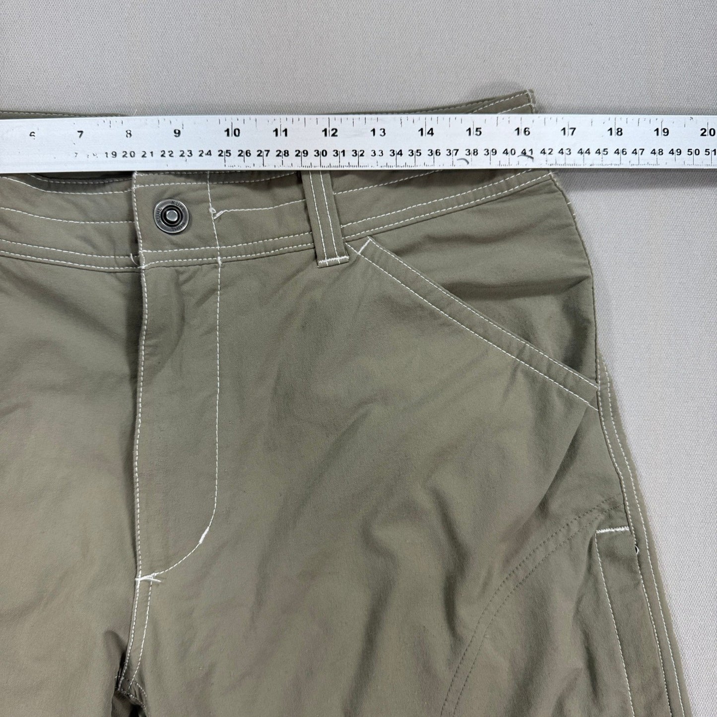 Kuhl Renegade Shorts mens Size 34 Brown Stretch Performance Hiking