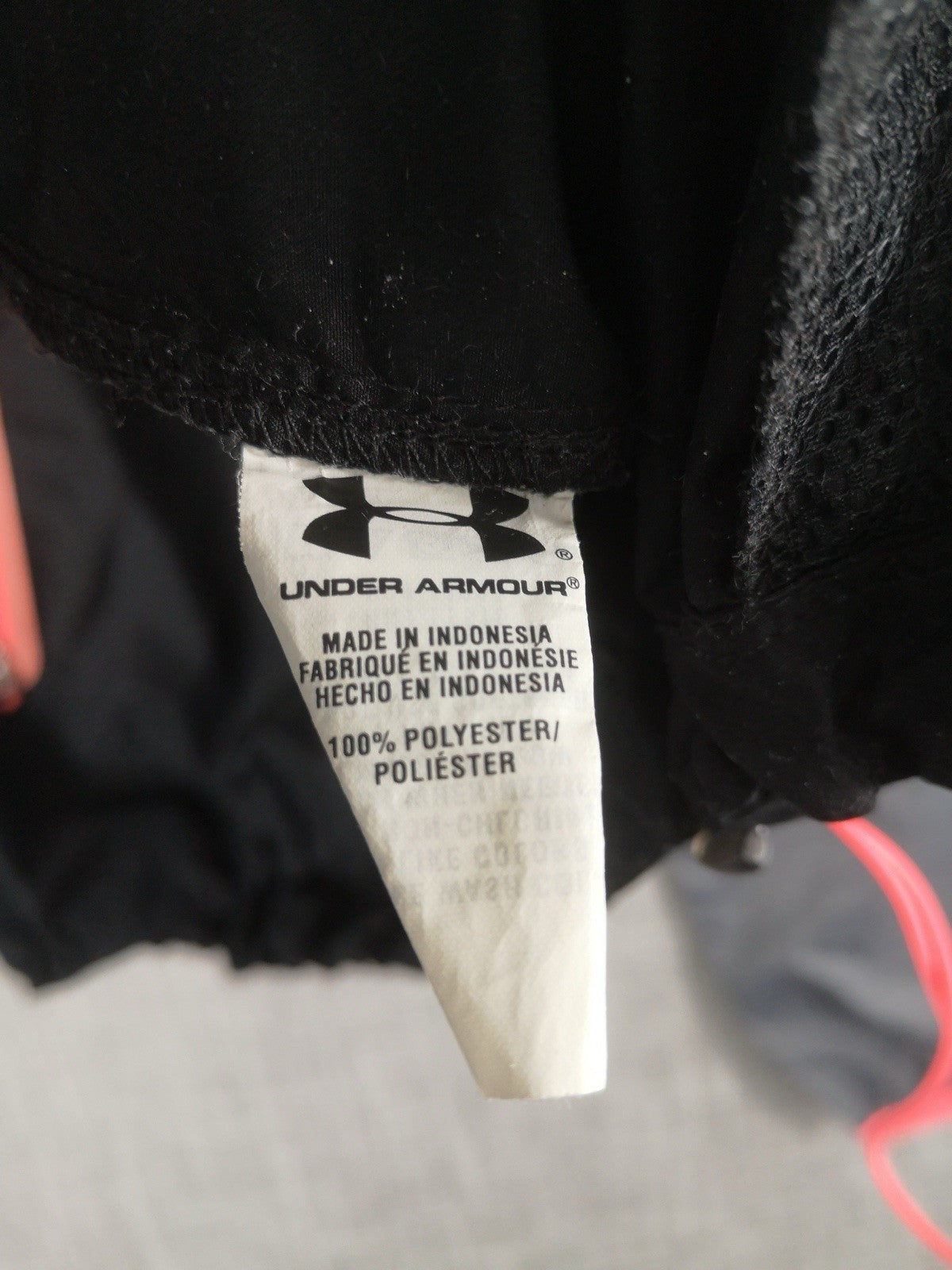 Under Armour Hooded Windbreaker Jacket Fitted All Season Gear Womens Large