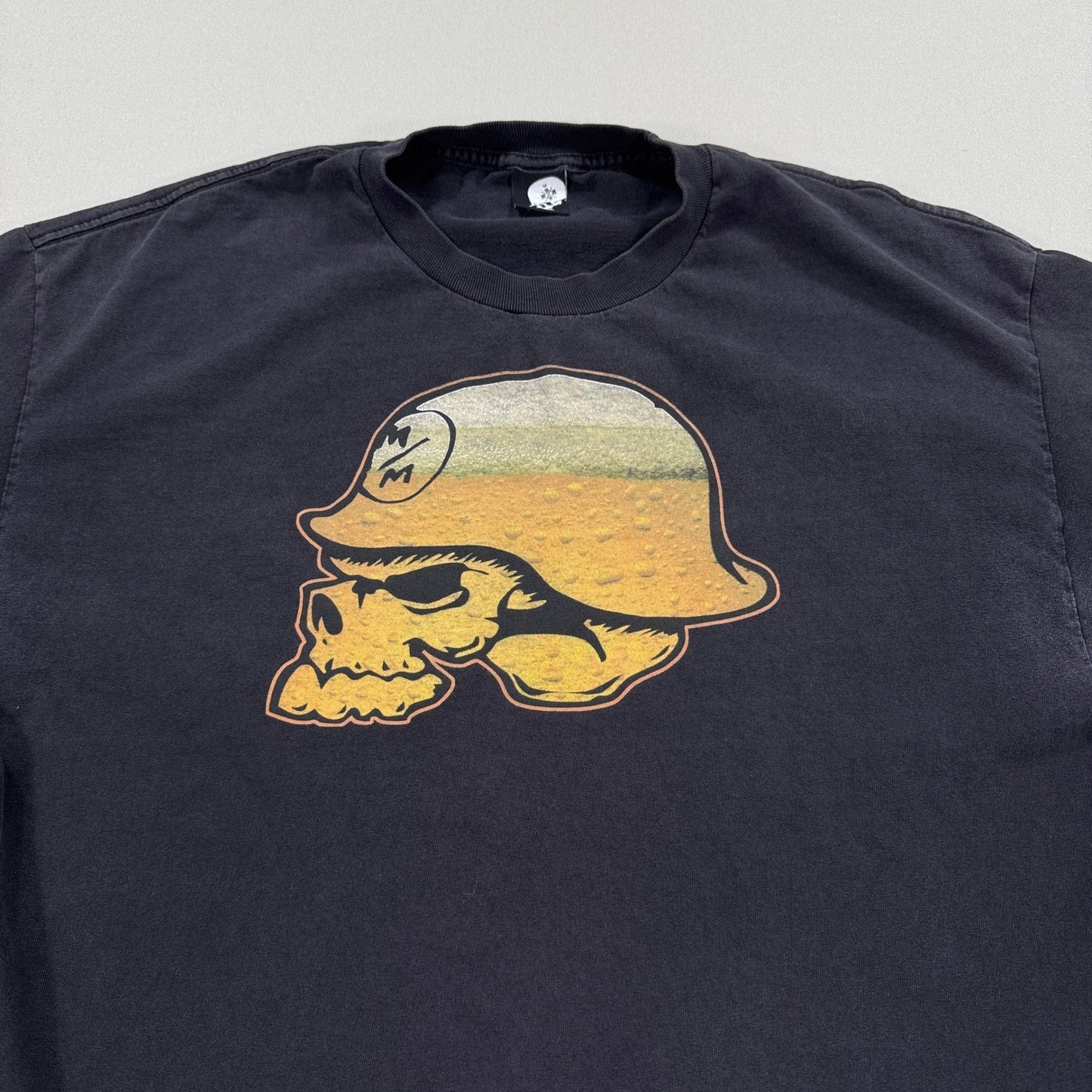 Vintage Metal Mulisha Graphic T-Shirt Mens XL Black Tee Y2K - Faded