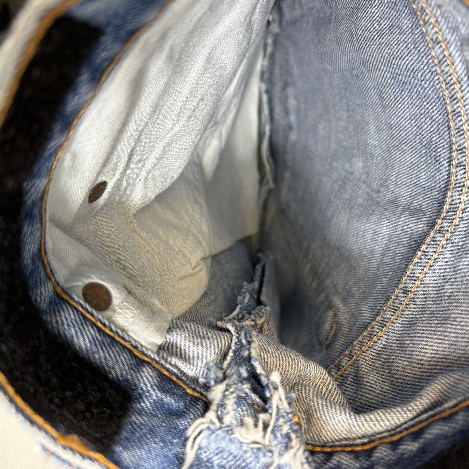 Vintage Levi's 550 Hand Crafted Las Vegas Jean Shoulder Womens Bag