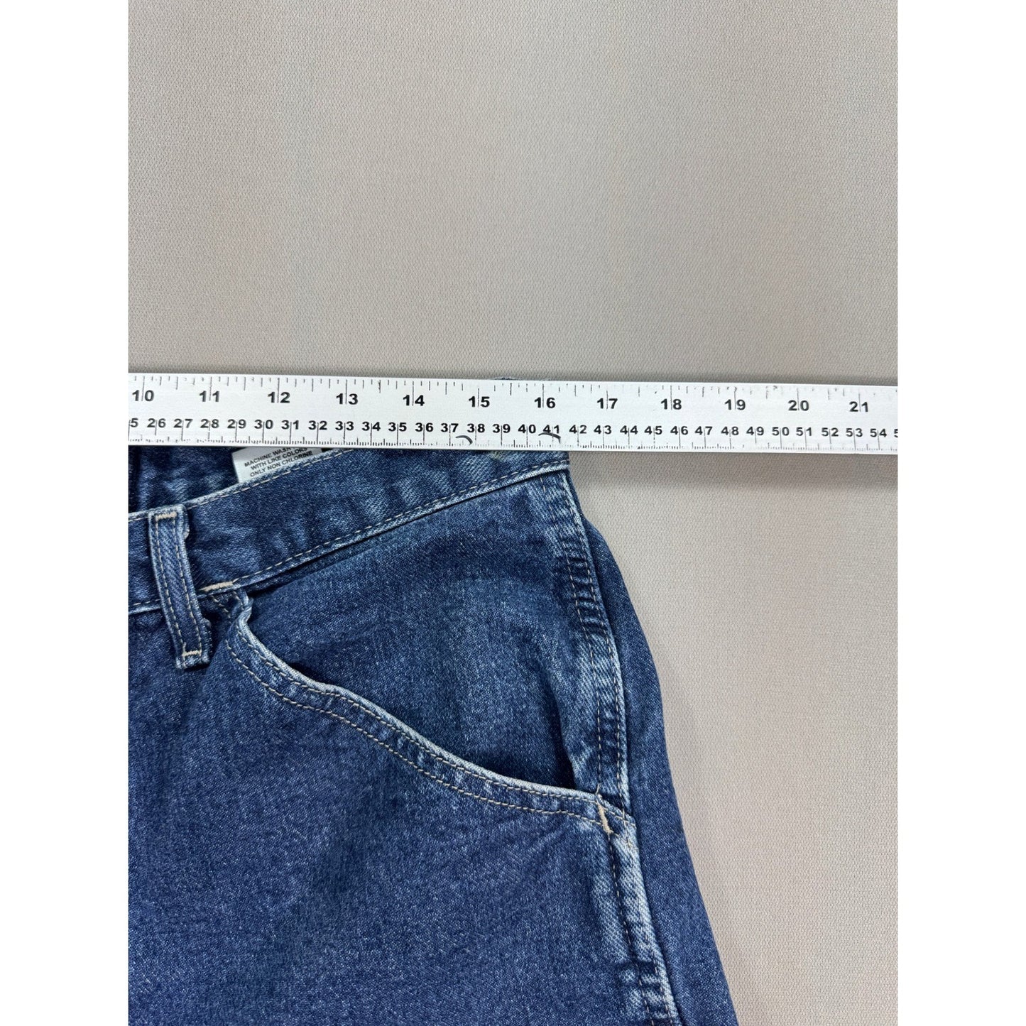 Vintage Nautica Carpenter Cargo Jeans 33x32 Loose Baggy Skater Y2K Blue