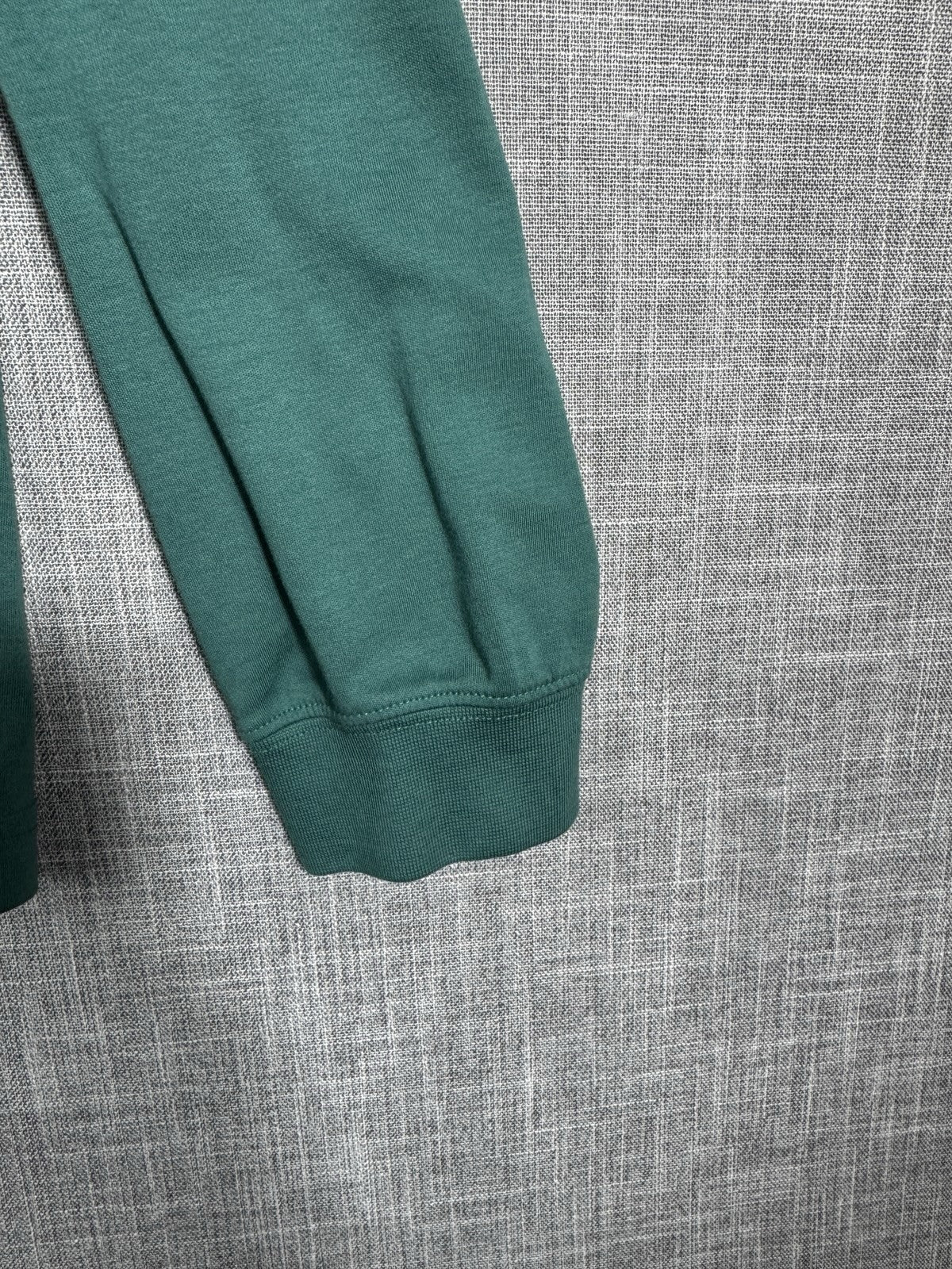 LL Bean Turtleneck Pima Cotton Long Sleeves Green  Mens Large