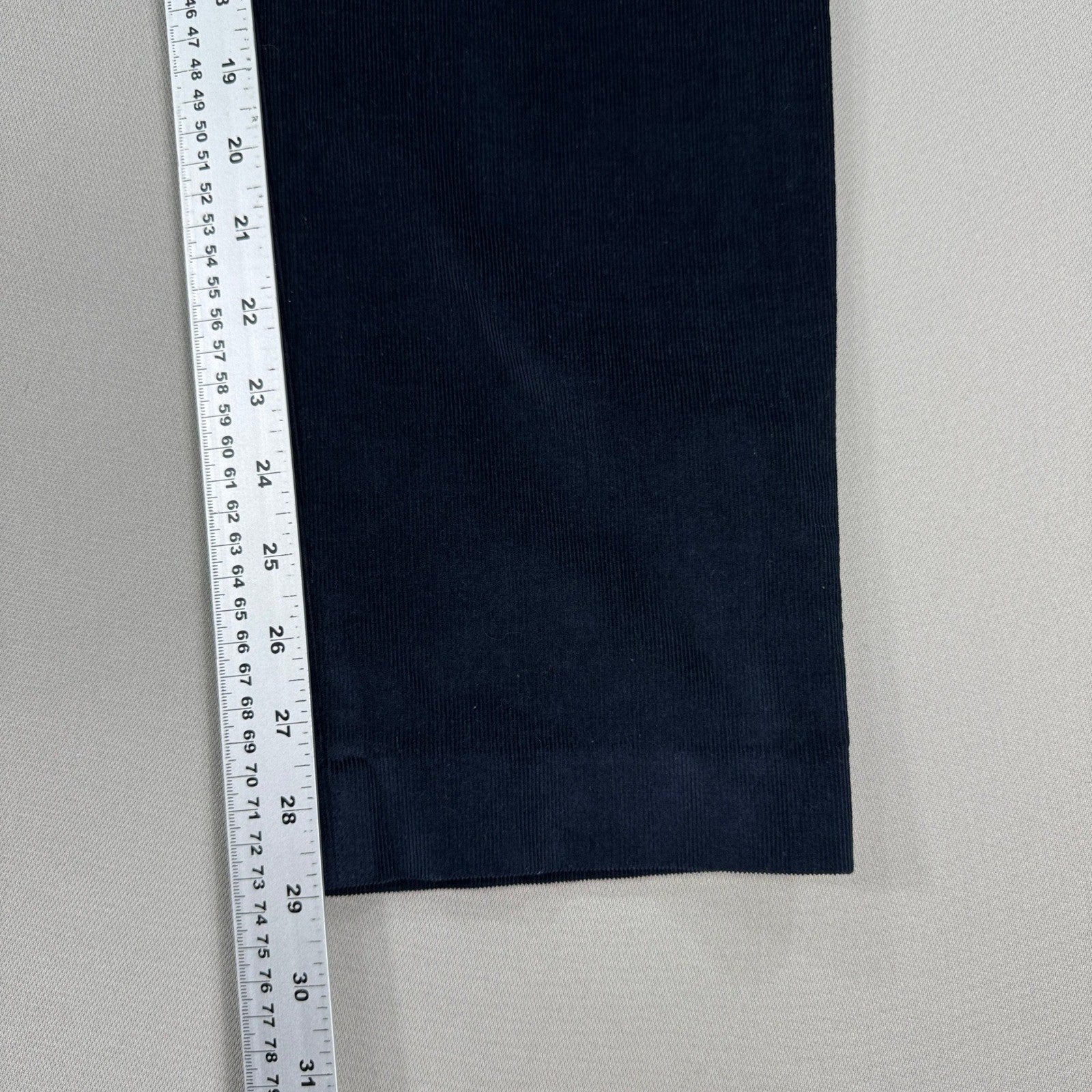 Lauren Ralph Lauren Corduroy Pants Classic Fit Mens Navy Blue 32x30 Straight Leg