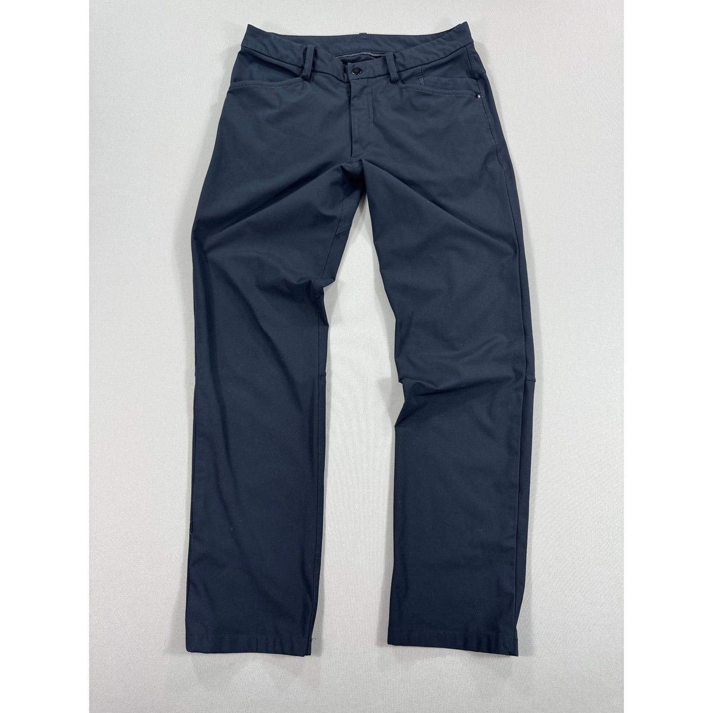 Lululemon Commission Dress Pants Men's 30x30 Black Slim Fit Stretch Warpstreme