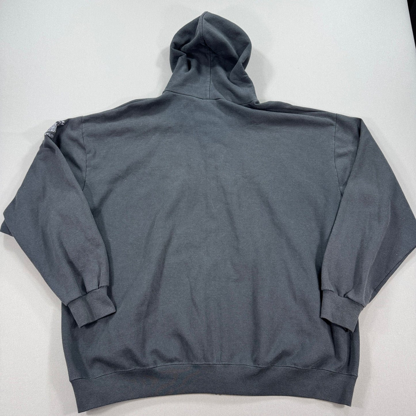 Y2K Harley Davidson Sweatshirt Daytona Skull Graphic Mens 2XL Zip Up Hoodie