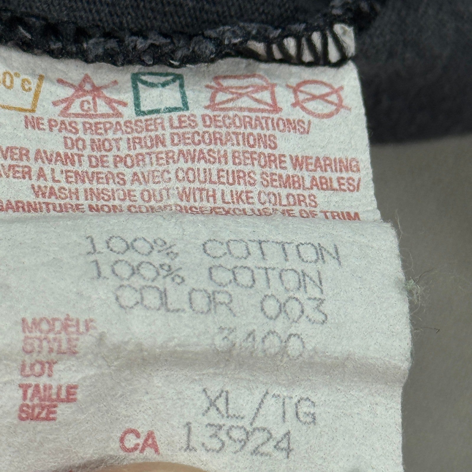 Vintage 90s Harley Davidson Taz T-Shirt Looney Tunes Graphic Print Mens XL Black