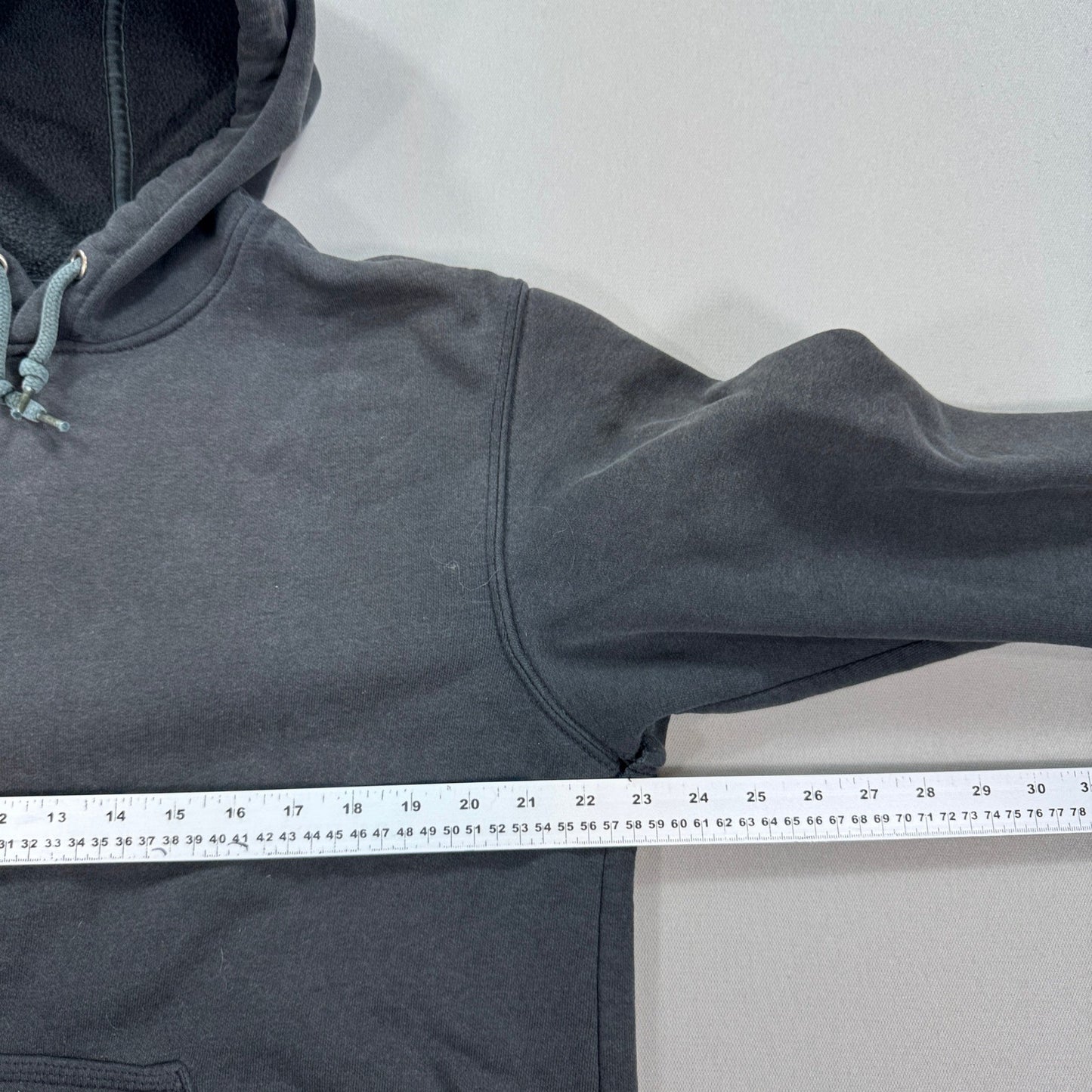 Carhartt K121 Hoodie Men's Large Black Loose Fit Pullover Sweatshirt Midweight