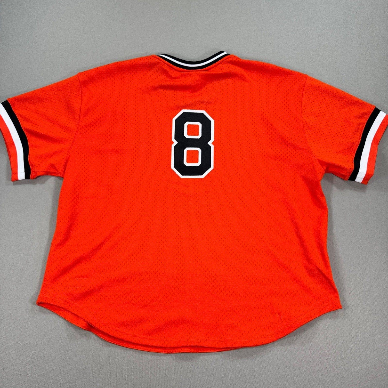 Cal Ripken Jr. Orange Baltimore Orioles Cooperstown Authentic Jersey mens 3XL