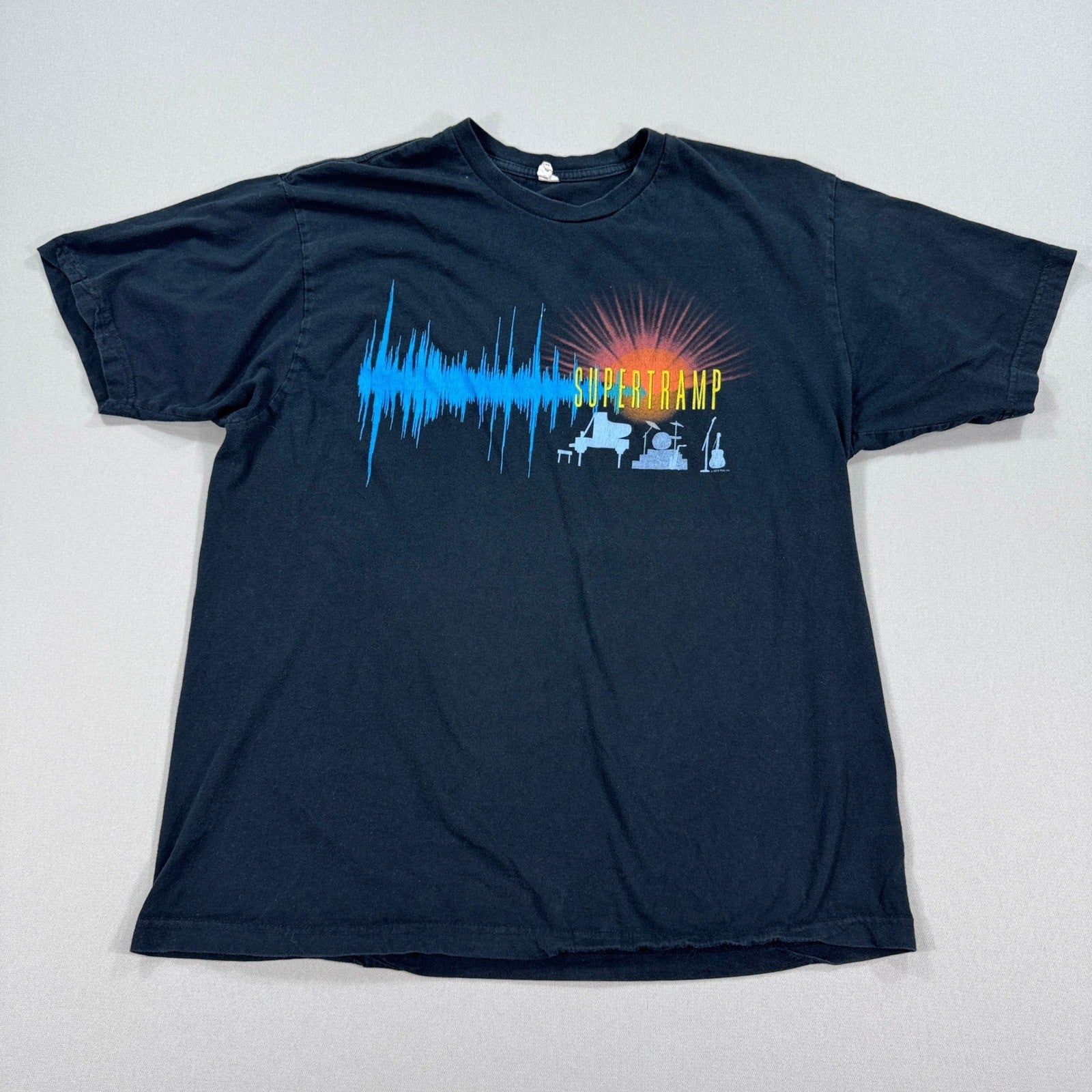 Supertramp 2011 Tour Band T-Shirt mens XL Concert Graphic Tee