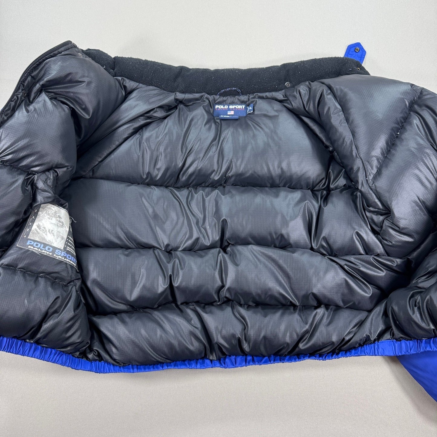 Vintage Arctic Challenge Coat Polo Sport Ralph Lauren Goose Down Mens XL Puffer