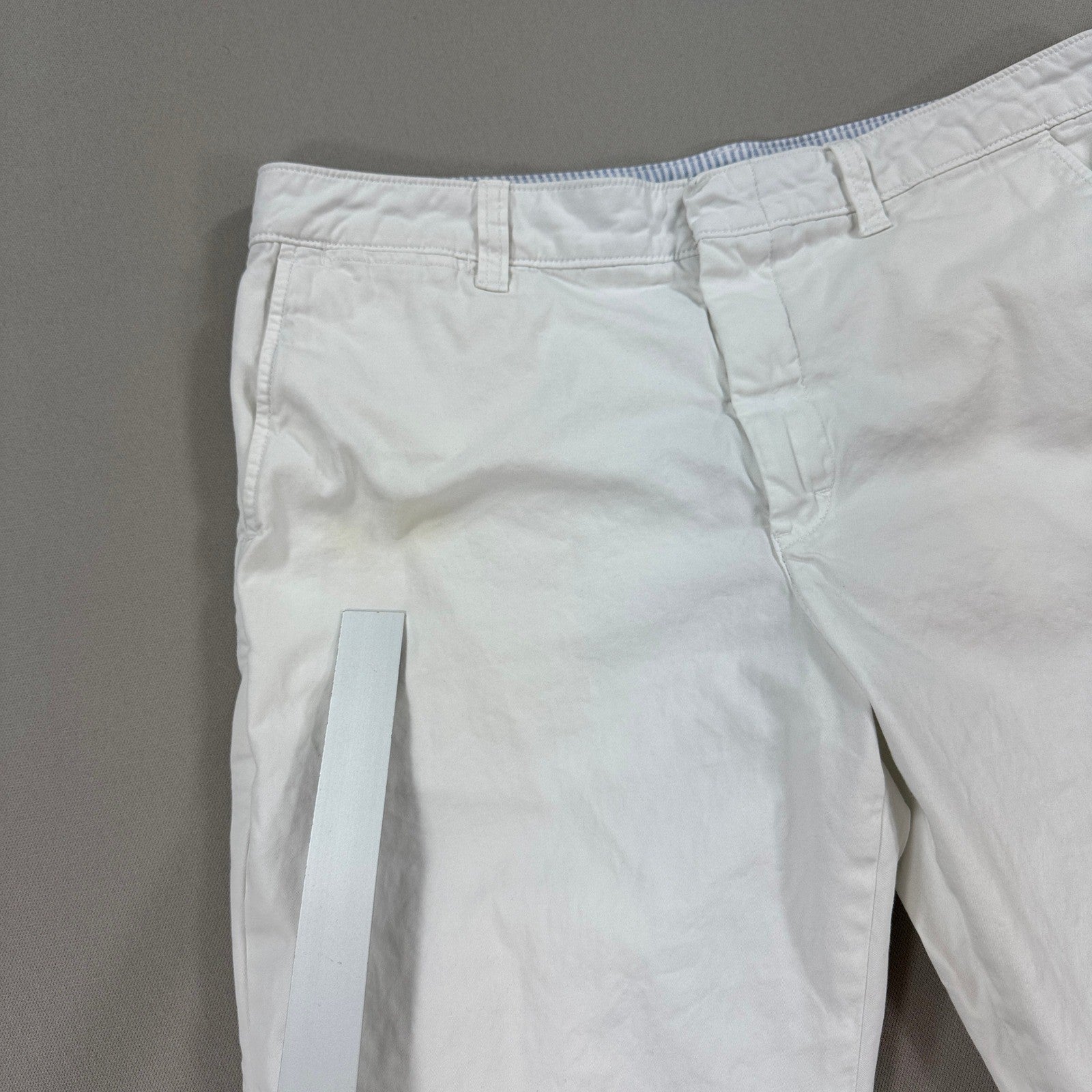 Polo Ralph Lauren Chino Pants Women's 12 White Straight Leg Casual Flat Front