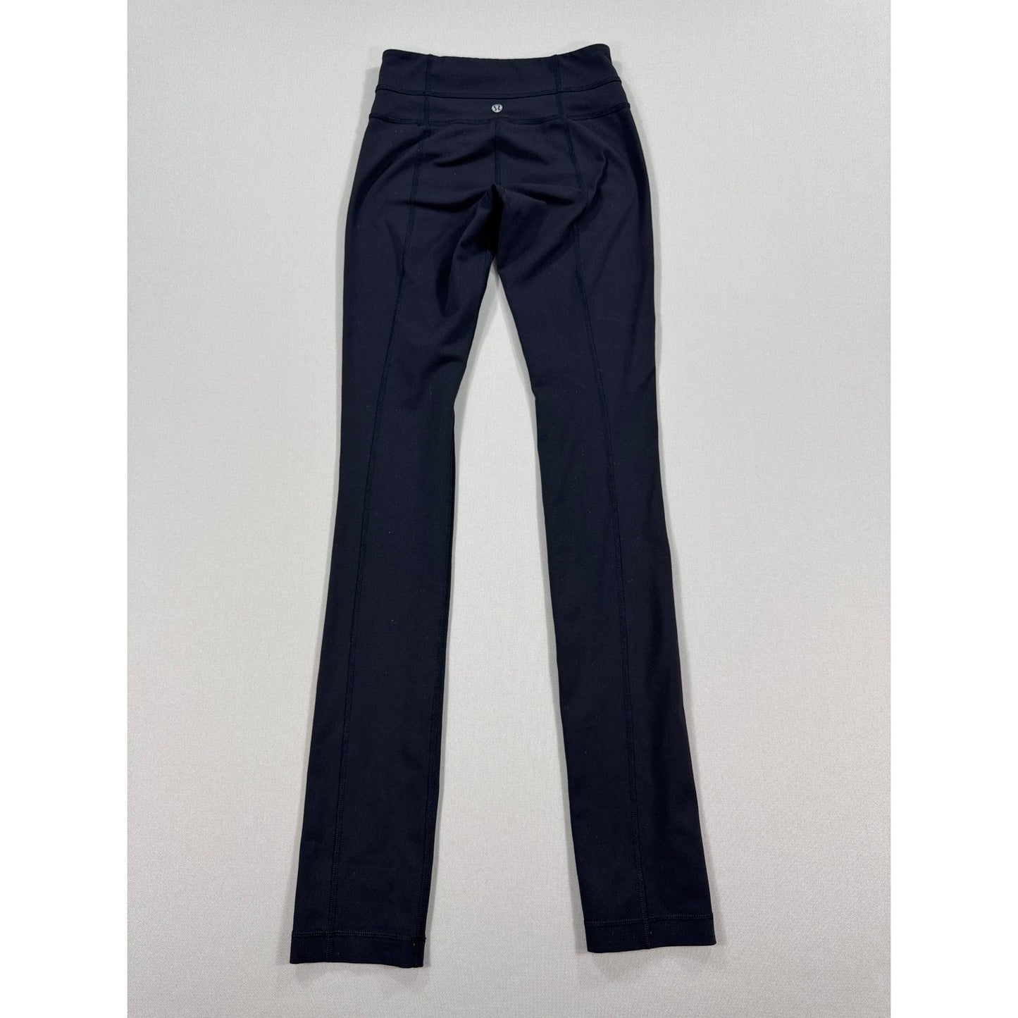 Lululemon High Rise Yoga Pants Athletic Leggings Womens Size 2 Black Activewear