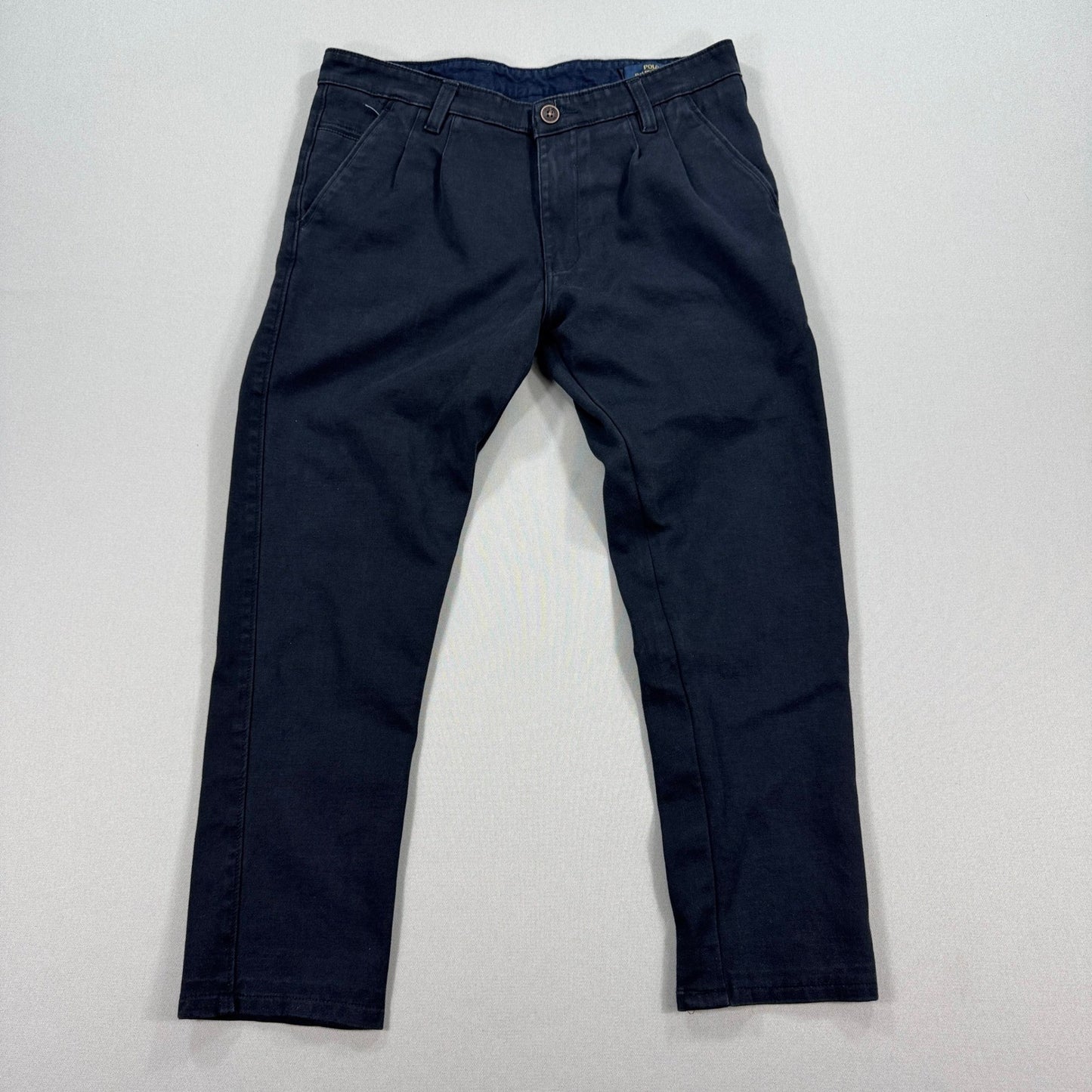 Polo Ralph Lauren Jeans mens Size 32 Black Denim Pants Straight Leg Classic Fit