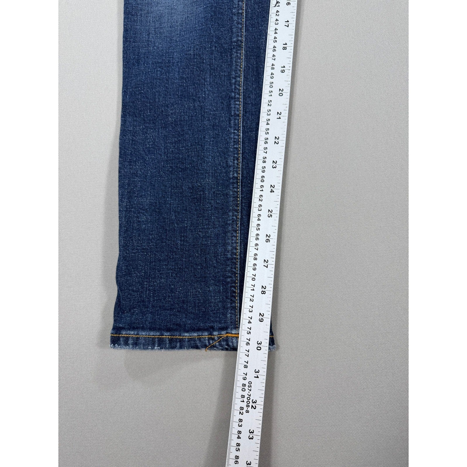 NUDIE Jeans Co. Jeans mens 32x32 Denim Tight Long John Org Calm Blue