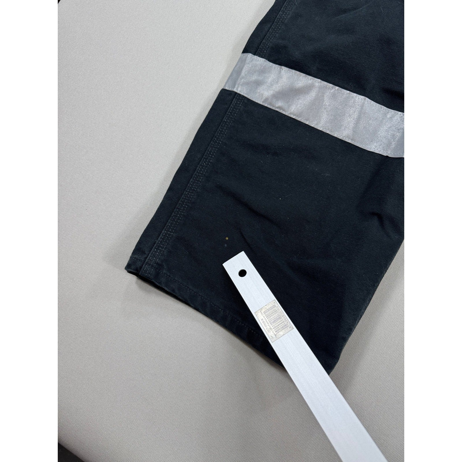 2x Carhartt B11 Original Dungaree Fit Work Pants 40x30 Reflective Stripe lot