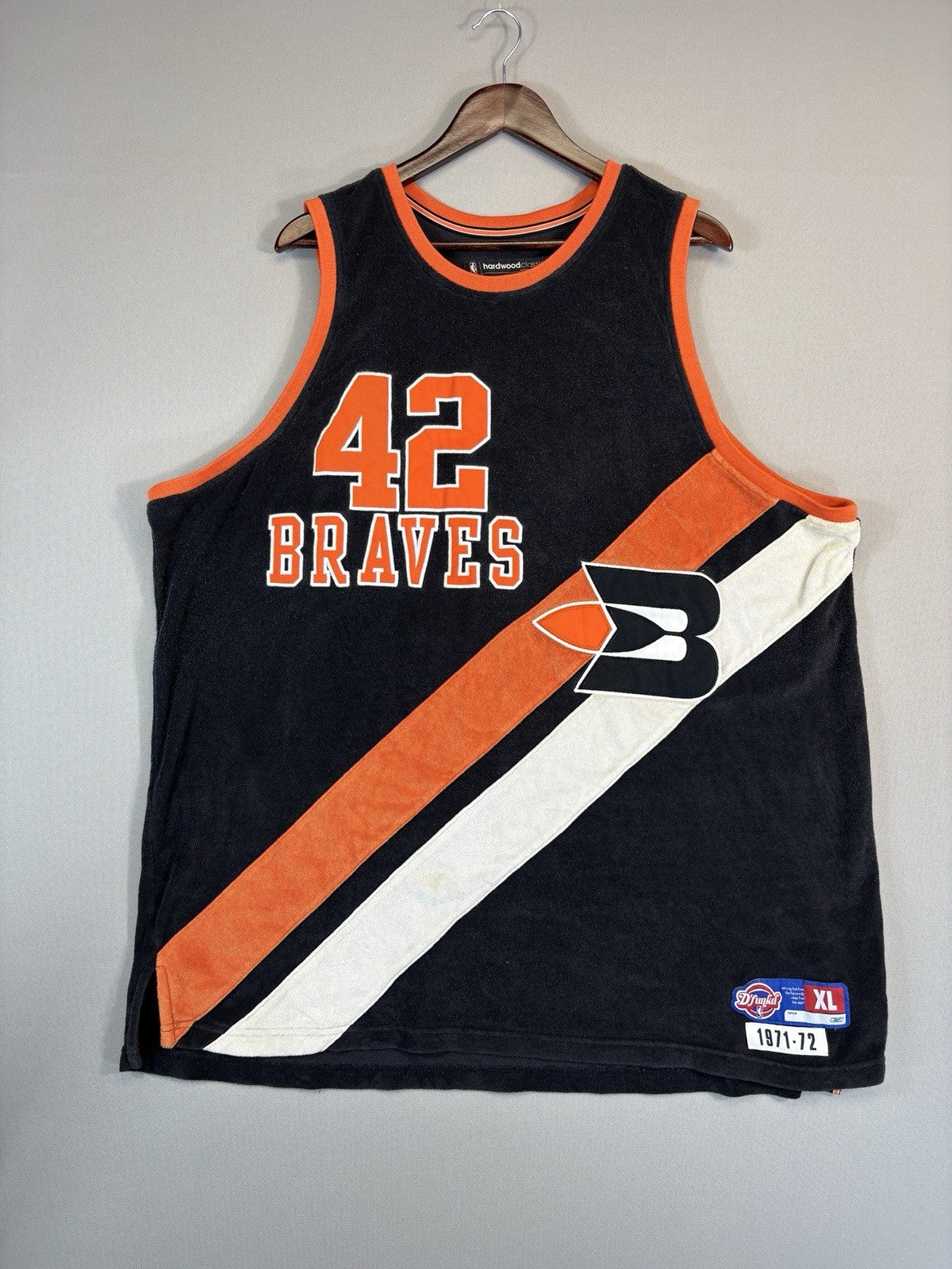 Vintage Buffalo Braves Reebok Throwback Jersey Elton Brand XL NBA Terry Cloth