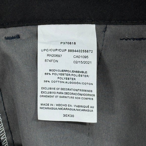 NWT Dickies 874 Flex Original Fit Work Pants mens 30x30 Blue Wrinkle Resistant