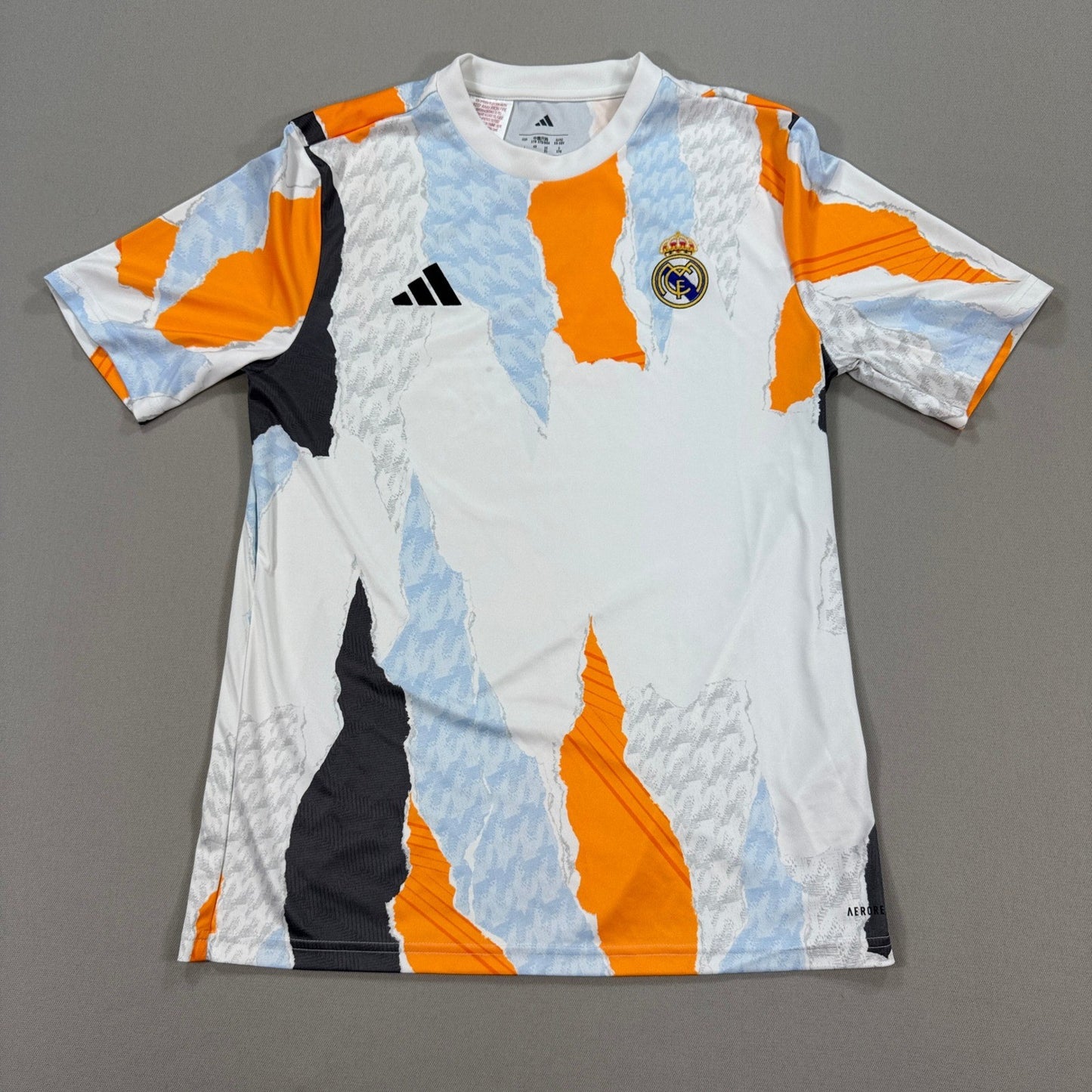 Real Madrid Jersey 24/25 Pre-Match Adidas Football Shirt mens XL Multicolor