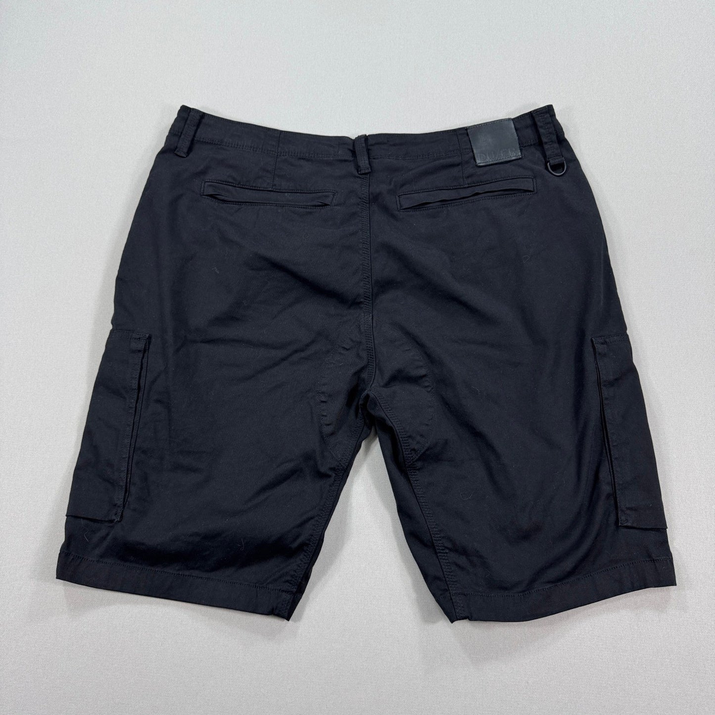 DU/ER Cargo Shorts Live Free Adventure mens Size 40 Black