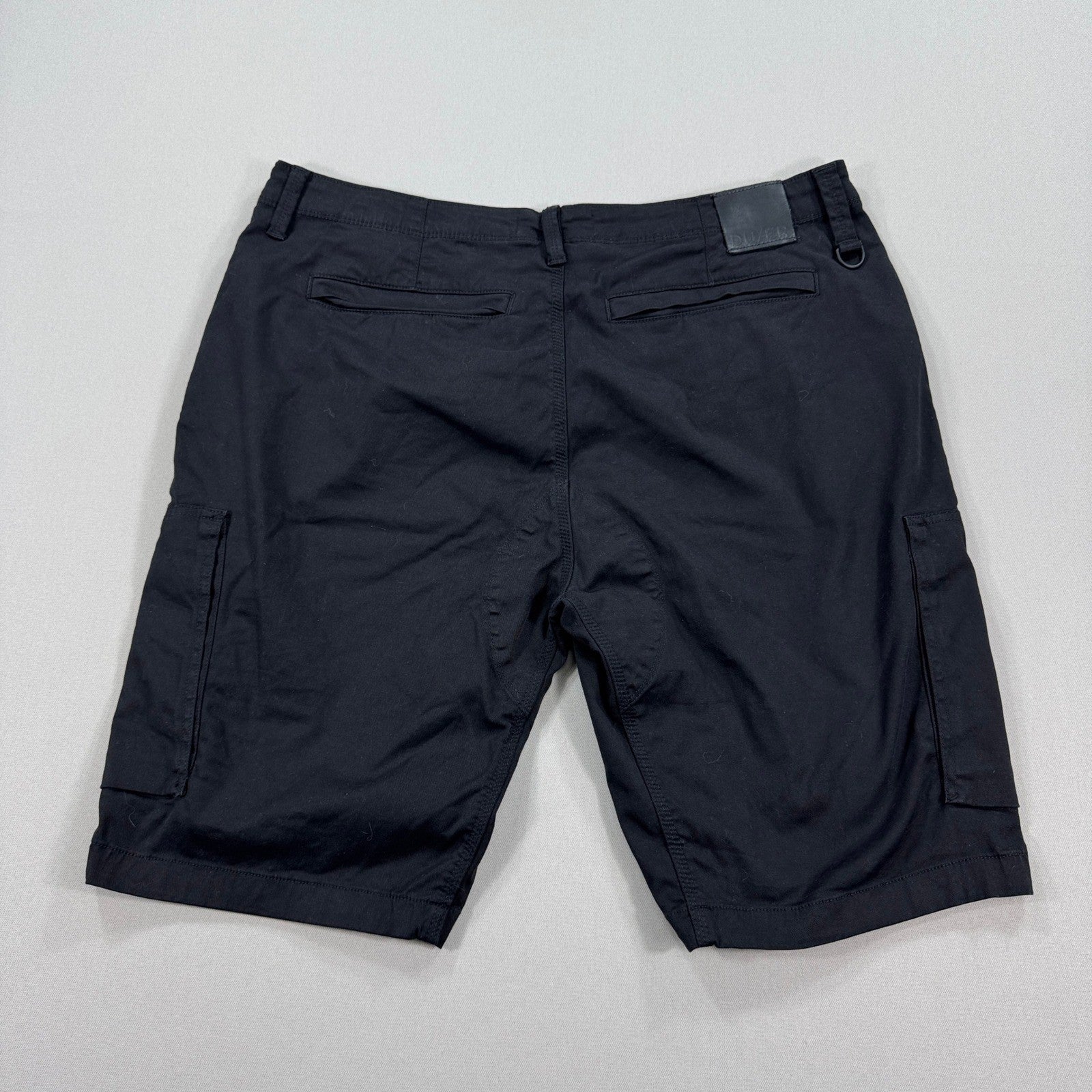 DU/ER Cargo Shorts Live Free Adventure mens Size 40 Black
