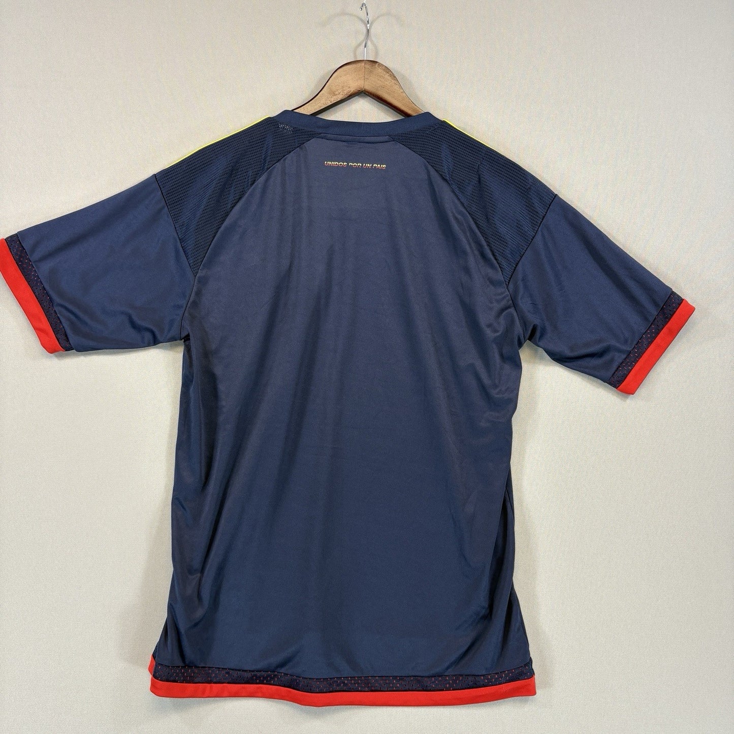 Adidas Climacool Colombia National Team Navy Blue Home Jersey mens Large