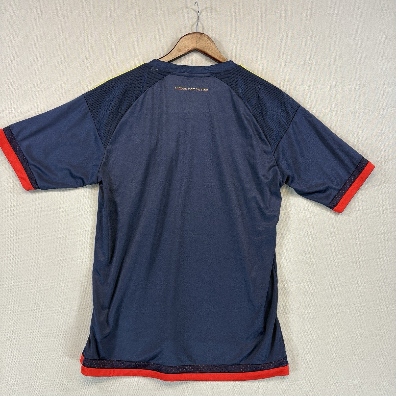 Adidas Climacool Colombia National Team Navy Blue Home Jersey mens Large