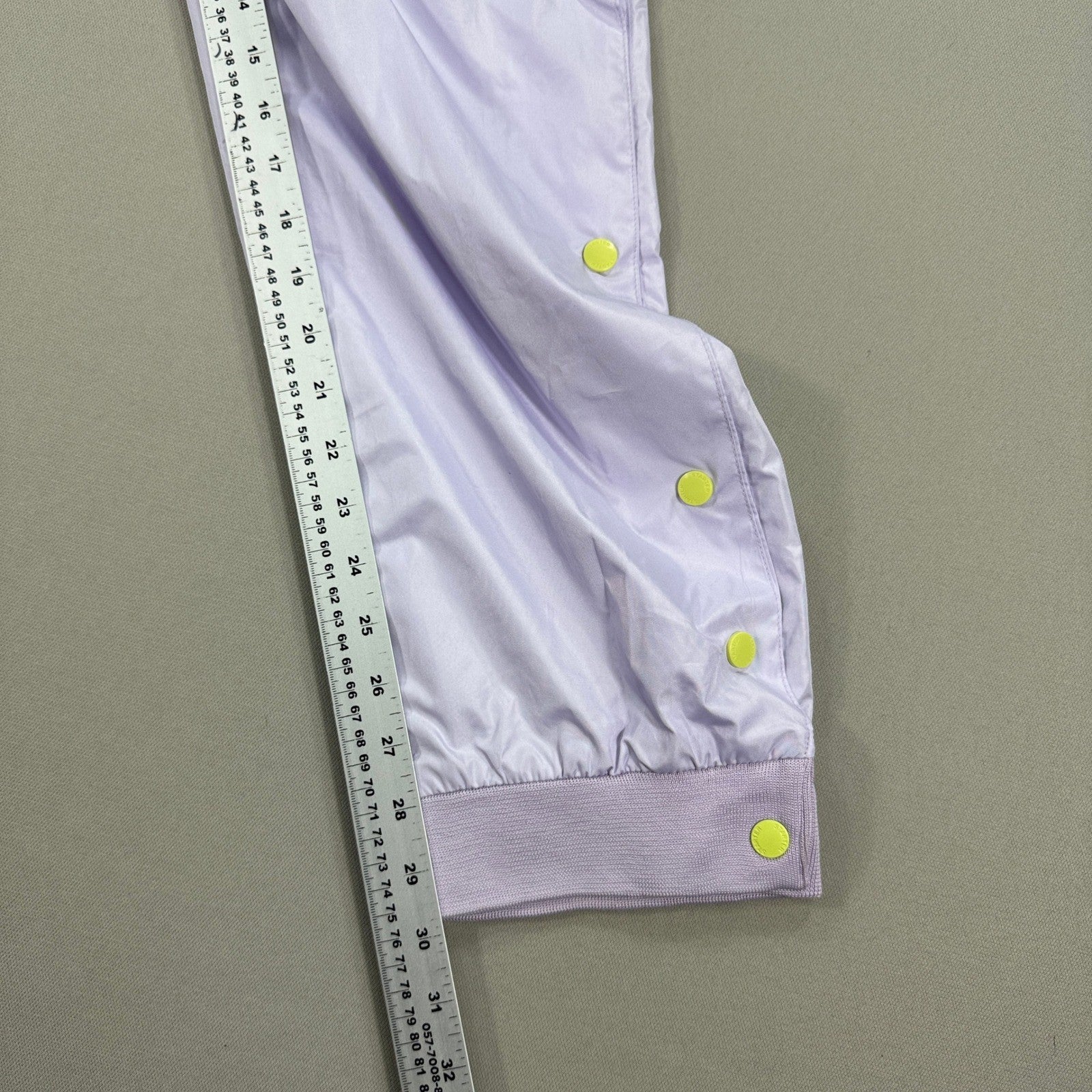 Vintage Starter Black Label Track Pants Side Snap Tear Away mens Small Purple