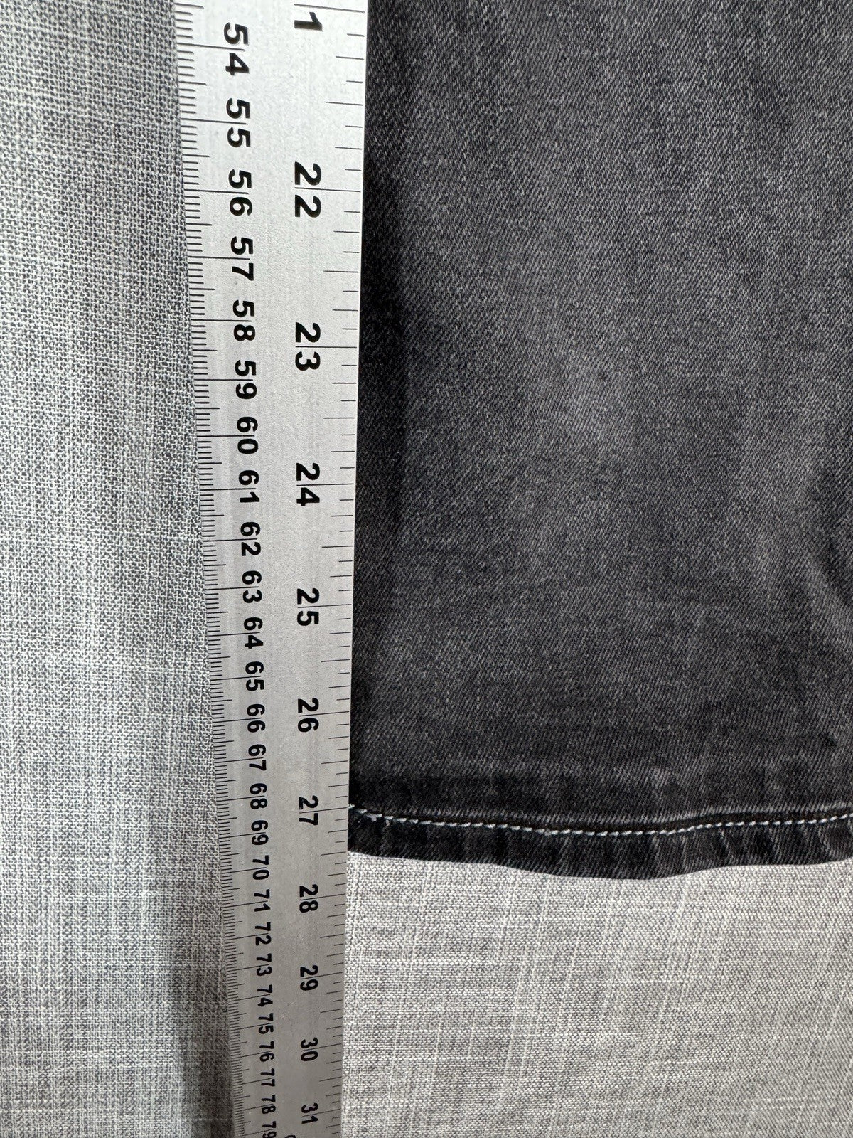 US Polo Assn. Delta Embroidered Black Slim Jeans Dark Wash Mens 34x33