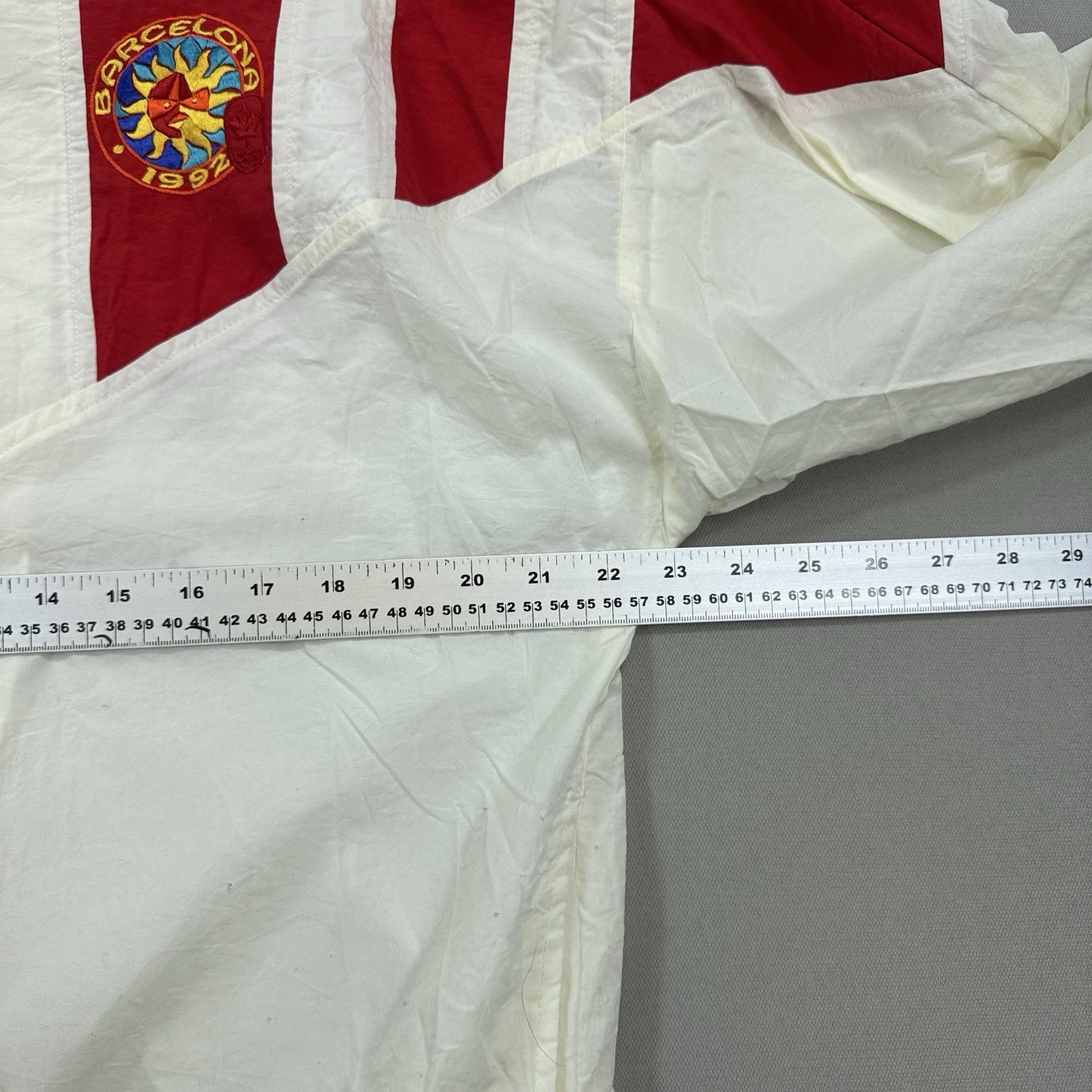 VTG 90s Adidas Jacket Canadian 1992 Olympics Barcelona mens Large