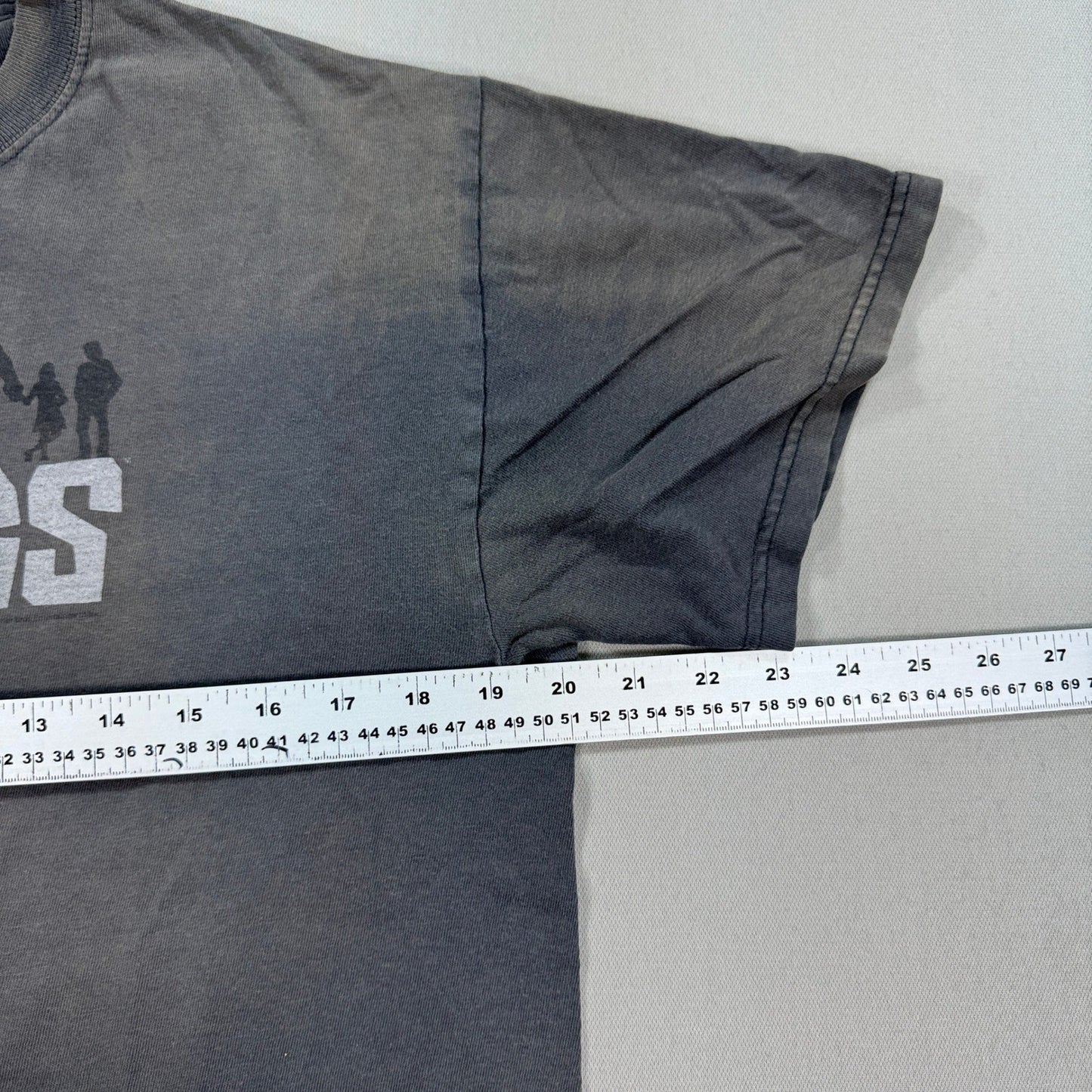 Vintage The Goonies Movie Graphic Shirt mens Medium Heather Gray Faded Y2K