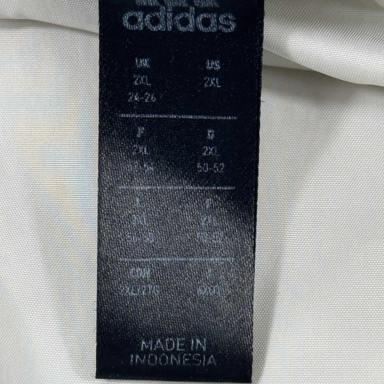 Adidas Coat Womens 2XL White Insulated Hoodie Padded Rain Jacket Fall Winter