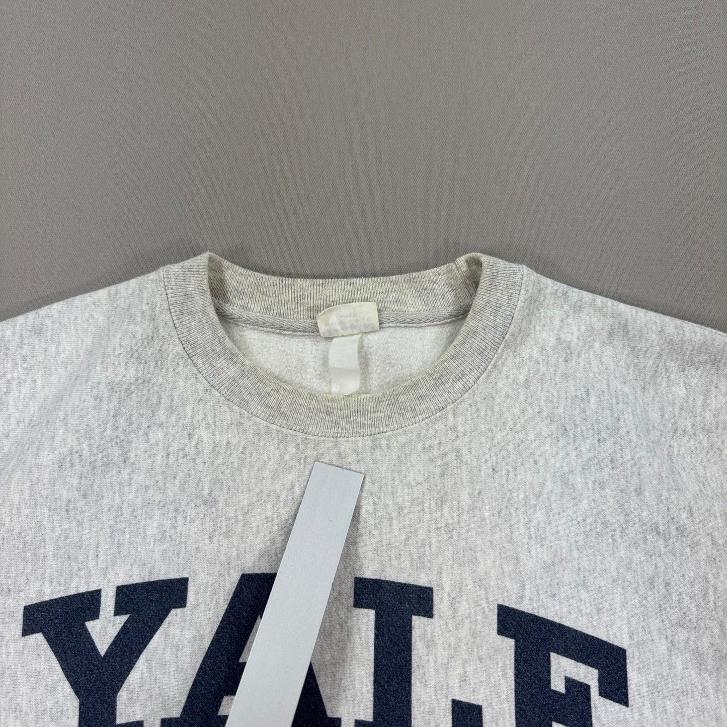 Vintage 90s Champion Sweater Reverse Weave Yale University Crewneck mens Large