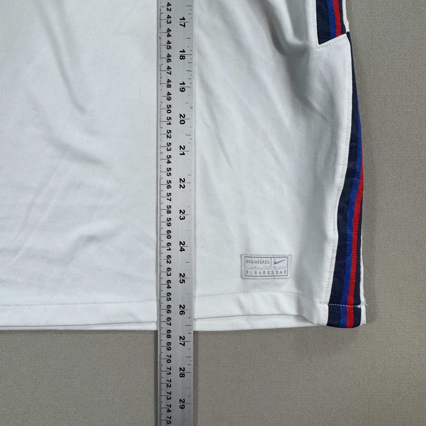 England National Football Team Jersey Home Shirt Nike Dri Fit Youth Large