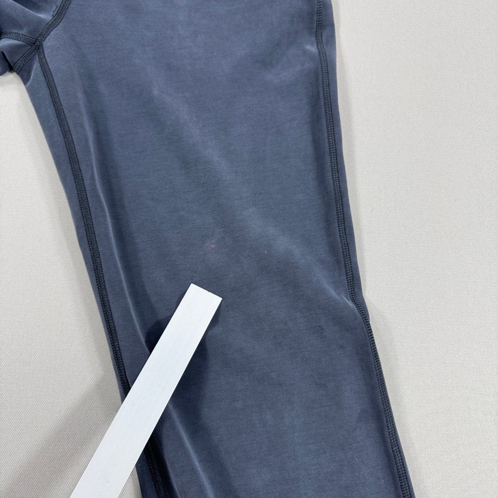 Lululemon Softstreme High-Rise Track Pants Women's Sz 4 Grayish Blue Wide Leg