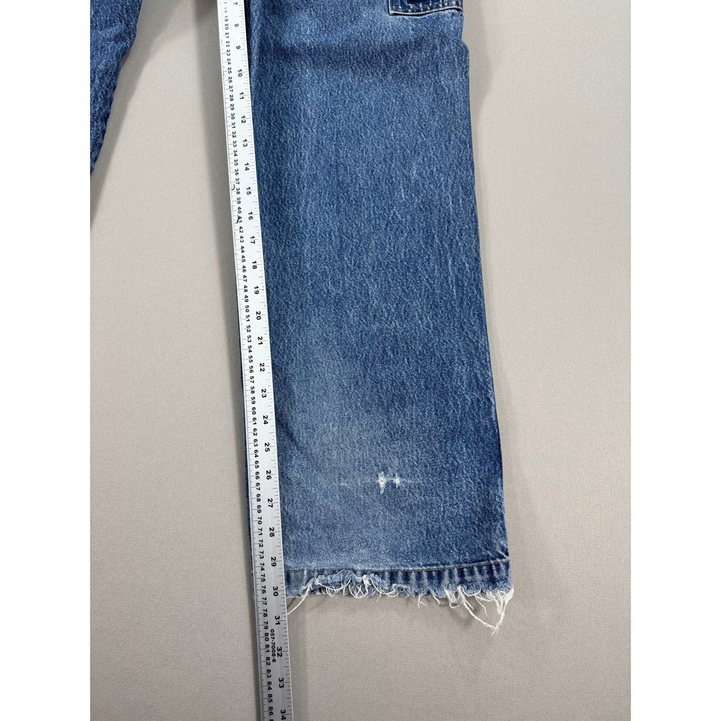 2 Pairs Vintage PHAT FARM Carpenter Jeans mens 34x33/34x34 Light Wash Denim Y2K