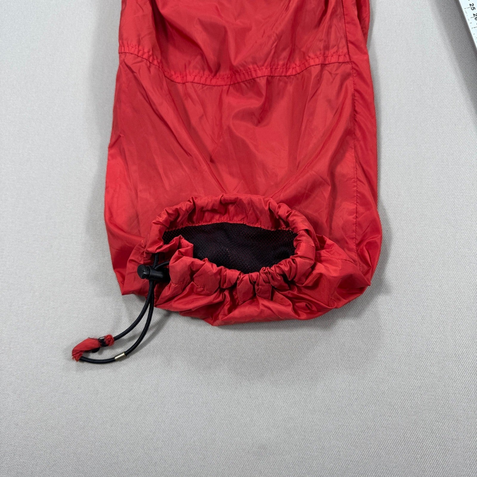 Vintage Polo Sport Ralph Lauren Track Pants mens Large Orange Nylon Drawstring