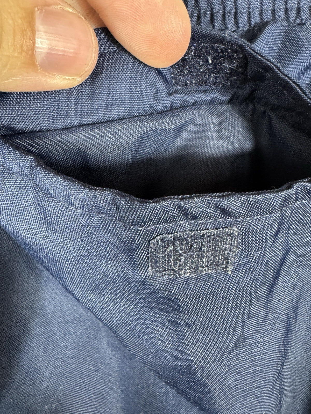 Vintage Nike Track Pants Blue Baggy Y2K Size Large 14-16 youth