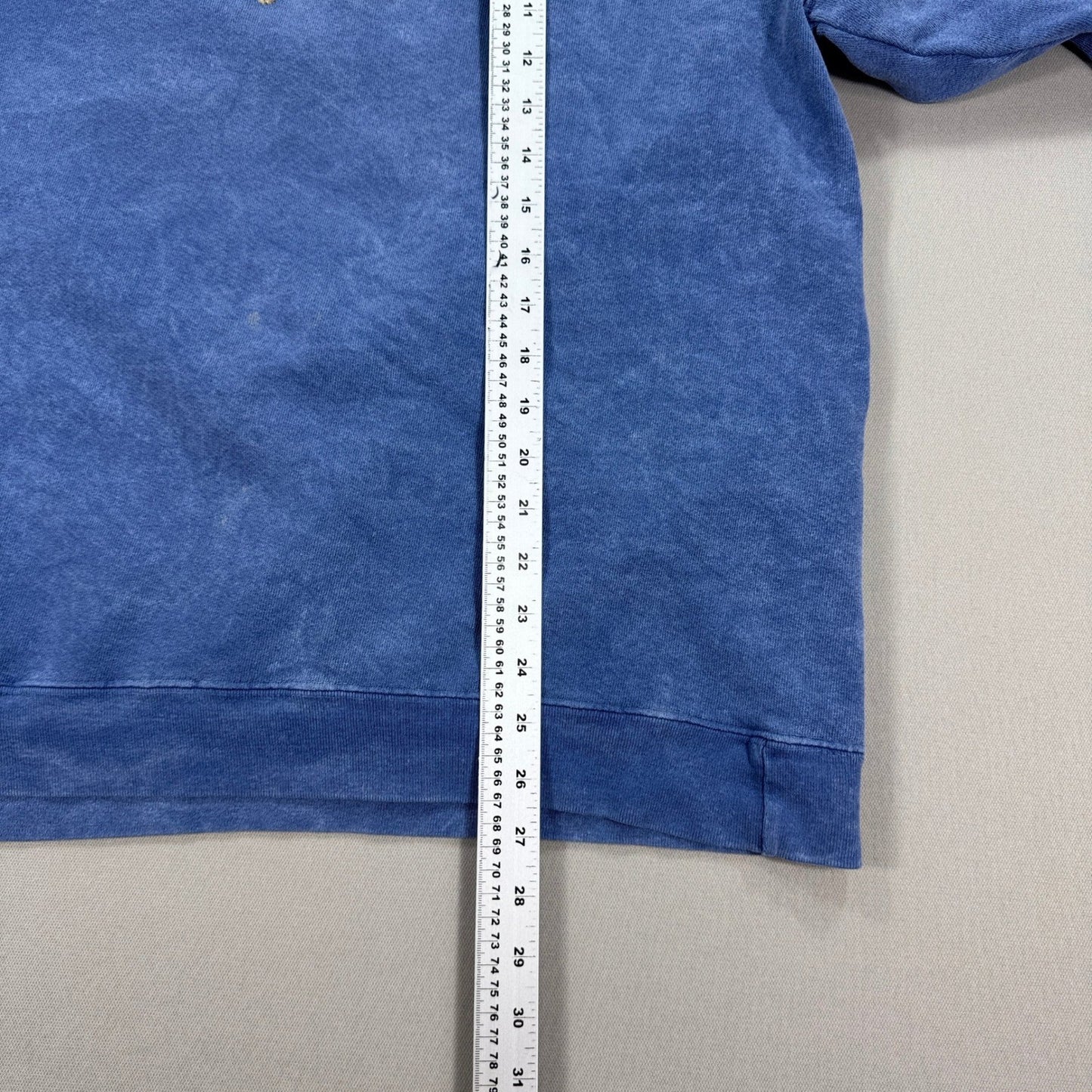 Vintage 90's Harley Davidson Sweatshirt Motorcycles Eagle Logo mens 2XL Blue